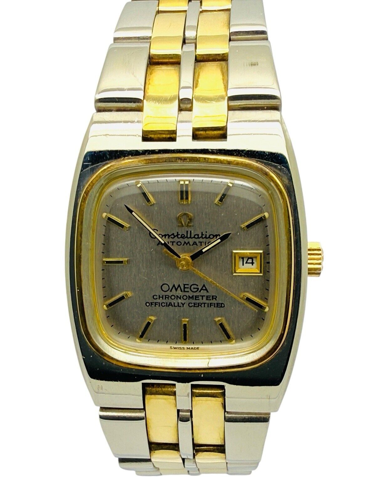 Omega Constellation Automatic Date 1974 14k Gold & Steel Cal. 684 Ref. 568.0020