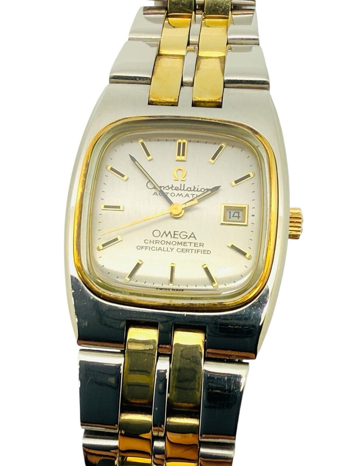 Omega Constellation Automatic Date 1974 14k Gold & Steel Cal. 684 Ref. 568.0020