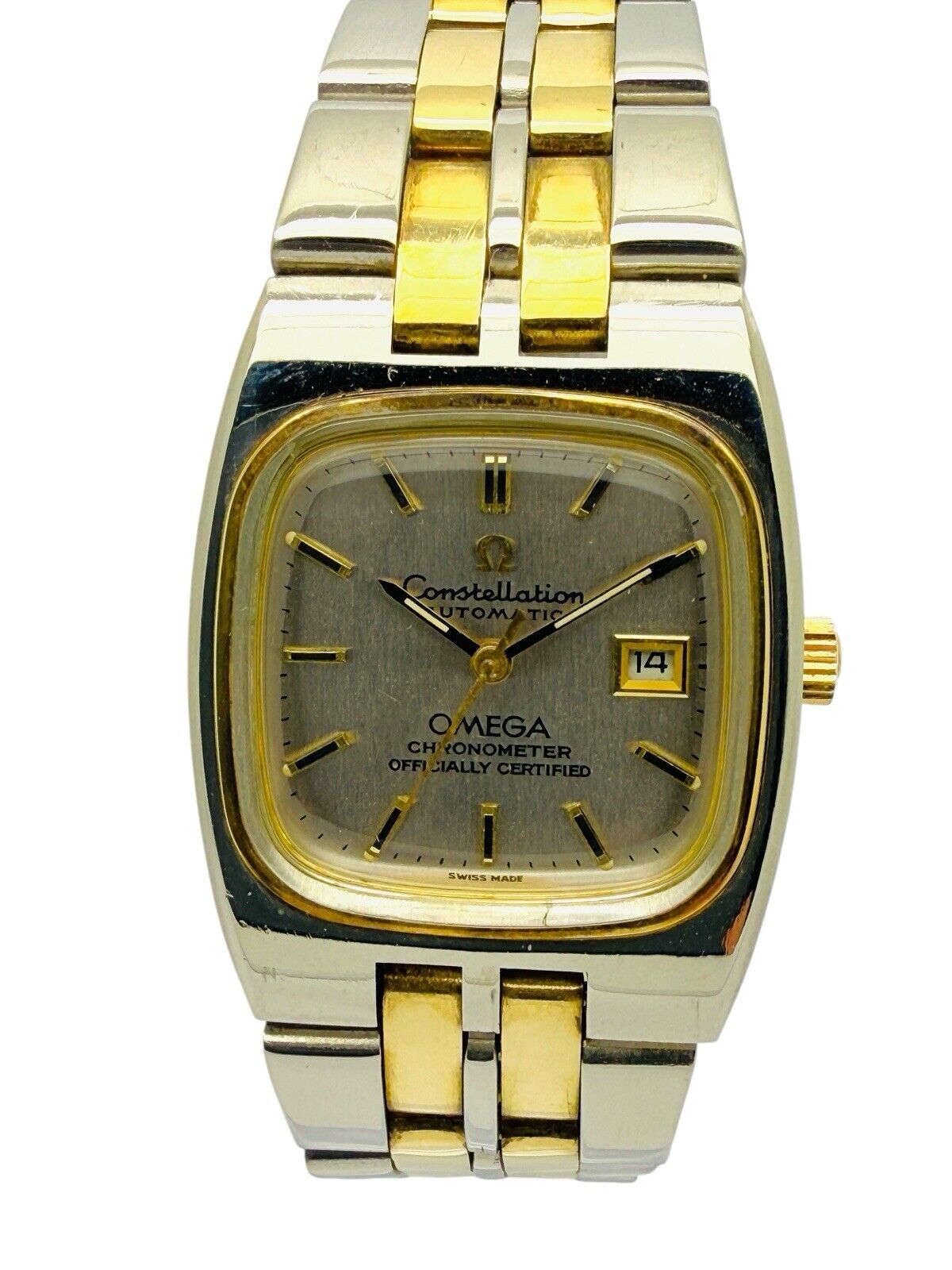 Omega Constellation Automatic Date 1974 14k Gold & Steel Cal. 684 Ref. 568.0020