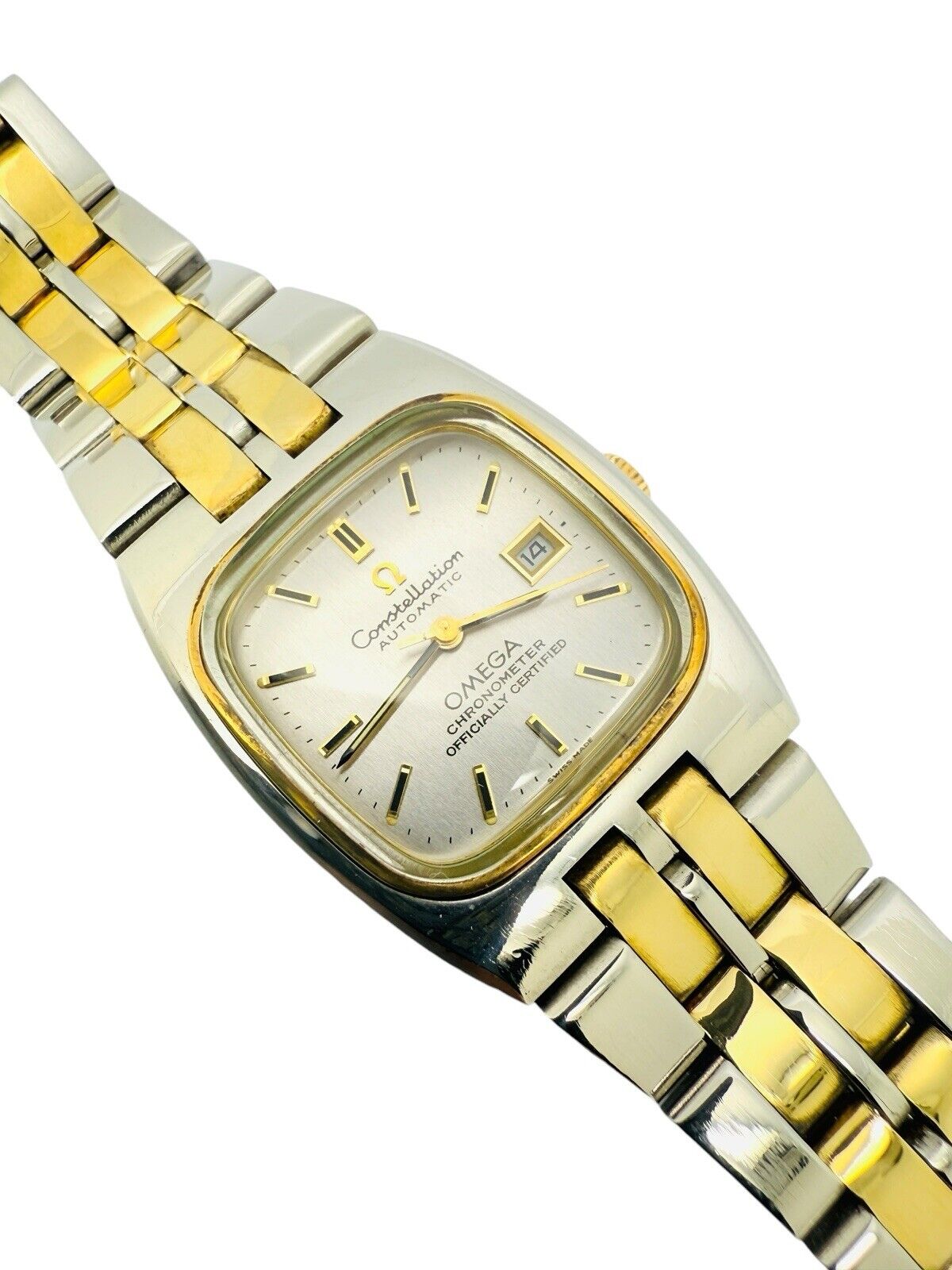Omega Constellation Automatic Date 1974 14k Gold & Steel Cal. 684 Ref. 568.0020