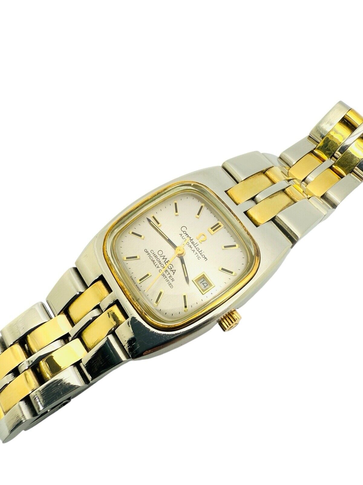 Omega Constellation Automatic Date 1974 14k Gold & Steel Cal. 684 Ref. 568.0020