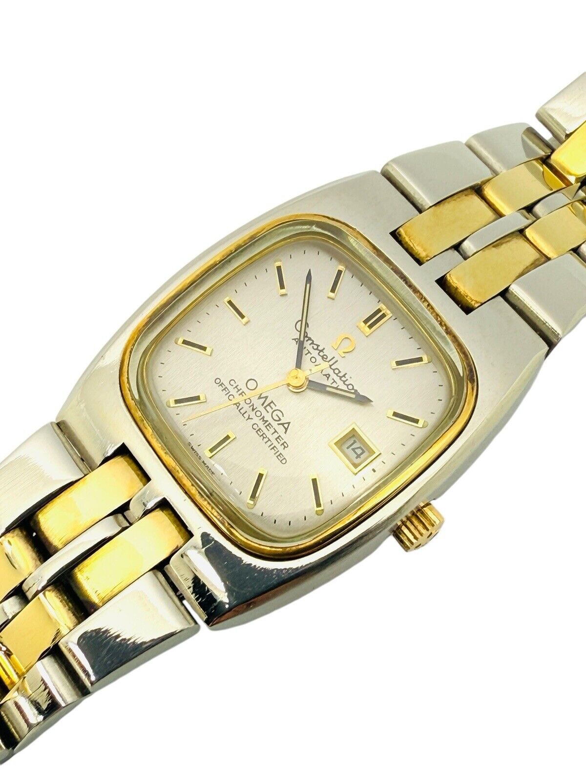 Omega Constellation Automatic Date 1974 14k Gold & Steel Cal. 684 Ref. 568.0020