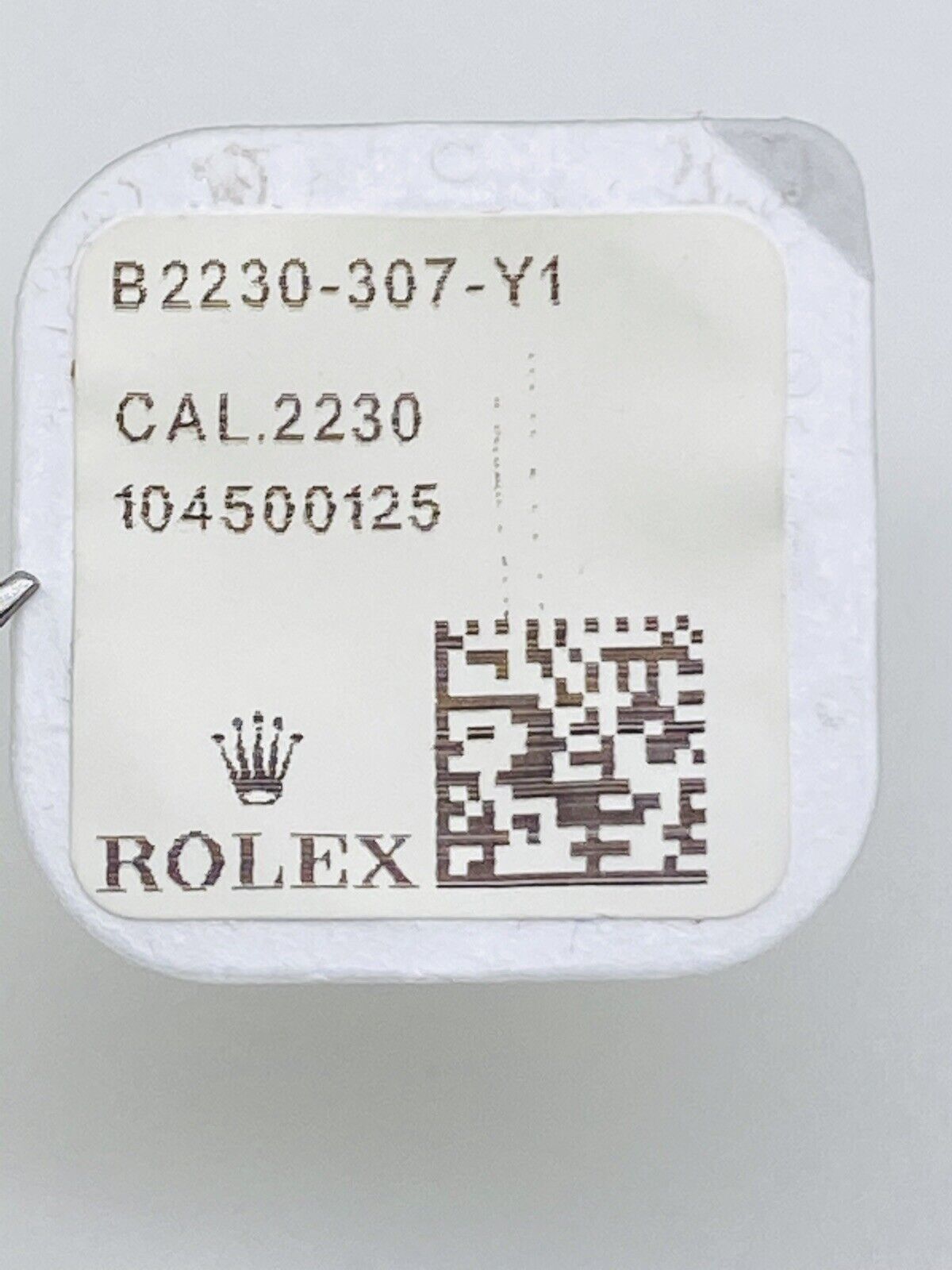 Brand New Rolex Barrel Arbor Calibre 2230, 2235 Part # 307 Authentic