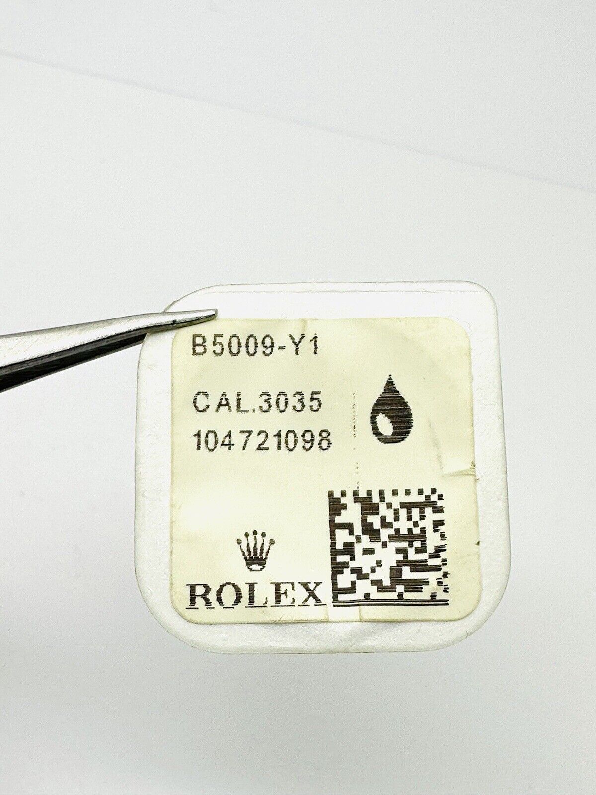 Brand New Rolex Main Spring Caliber 3030 3035 Part # 5009 Original Packaging.