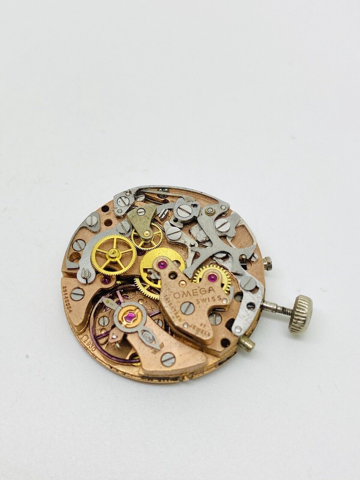 Vintage Omega Deville Chronograph Dial & Movement Cal. 930 For Spares/Repair.
