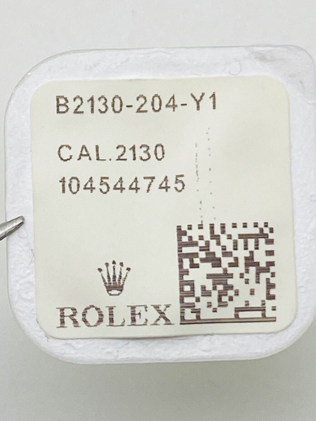 Brand New Rolex Winding Pinion Calibre 2130 Part # 204 ORIGINAL Packaging