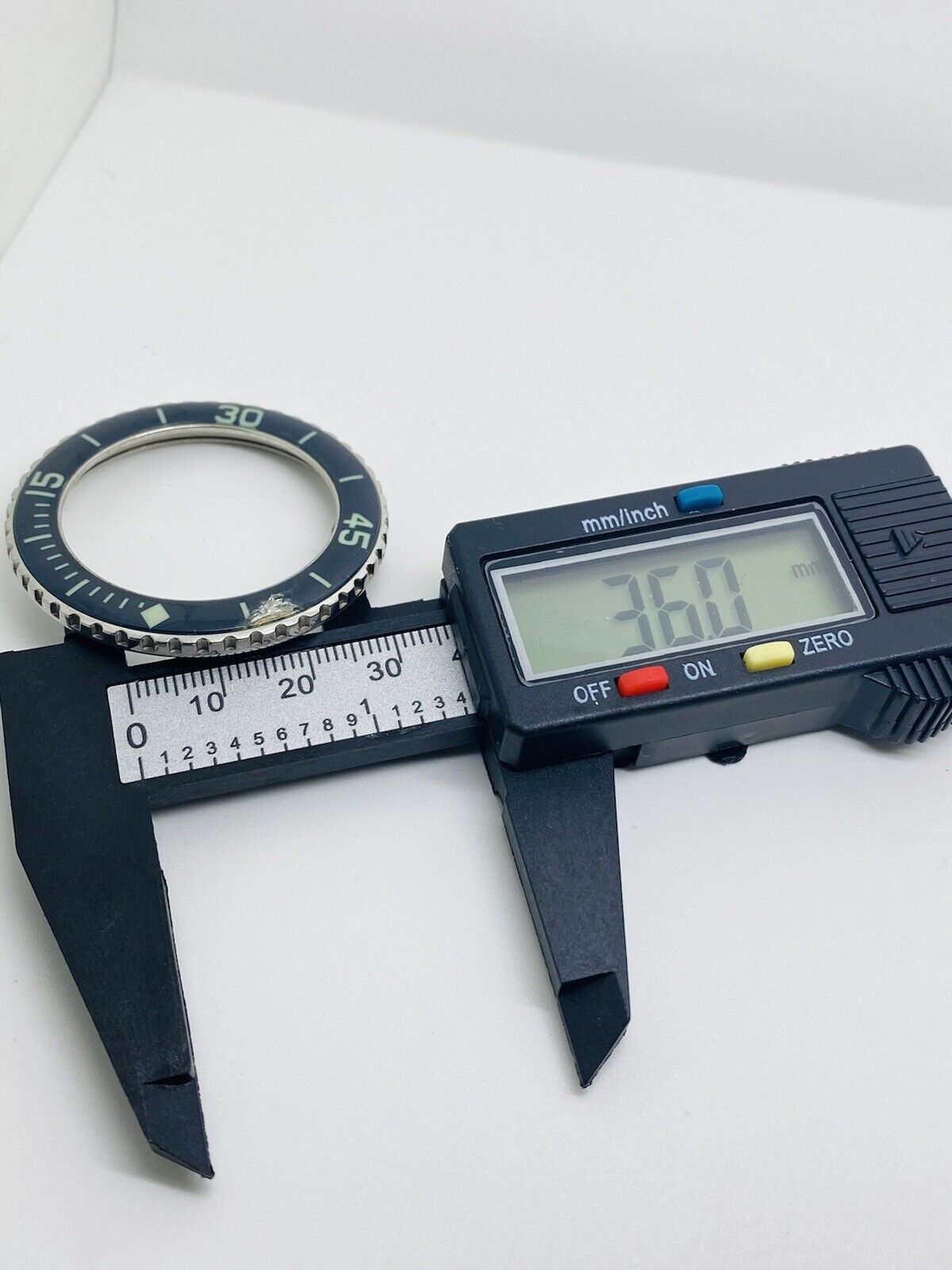Blancpain fifty fathoms Grande Date 45mm Original Watch Bezel.