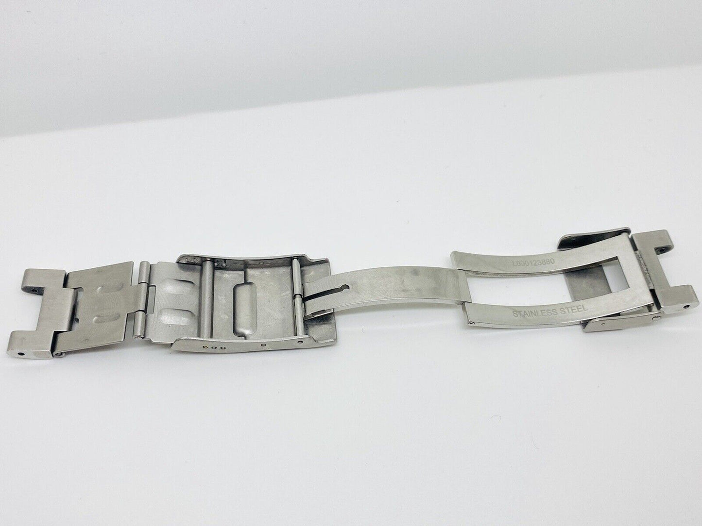 Longines SS Original Buckle Clasp With Links on both sides L600123880 Width 22mm