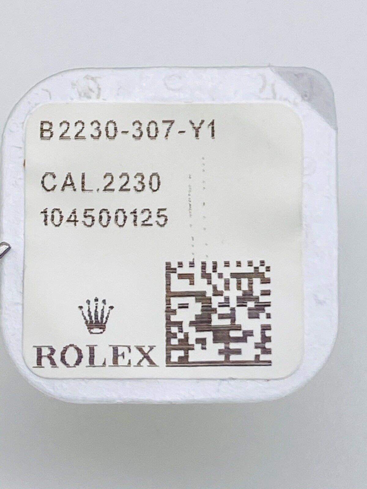 Brand New Rolex Barrel Arbor Calibre 2230, 2235 Part # 307 Authentic