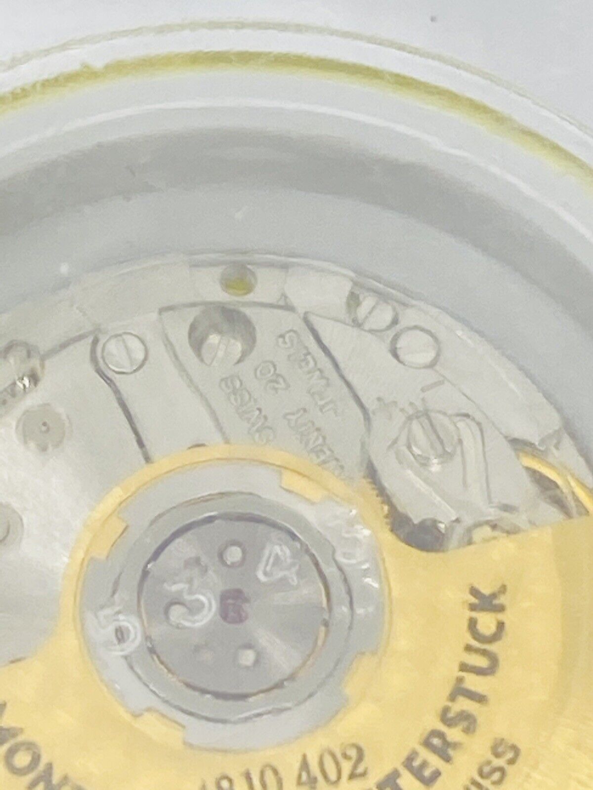 Brand New Mont Blanc Original Automatic 4810 402 Complete Movement Sealed