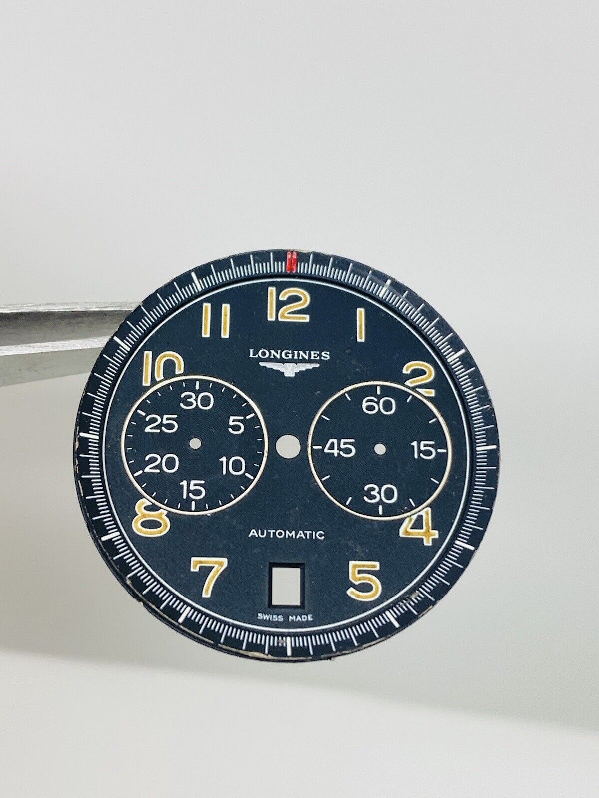 Longines Chronograph Automatic Men's Black Original Dial