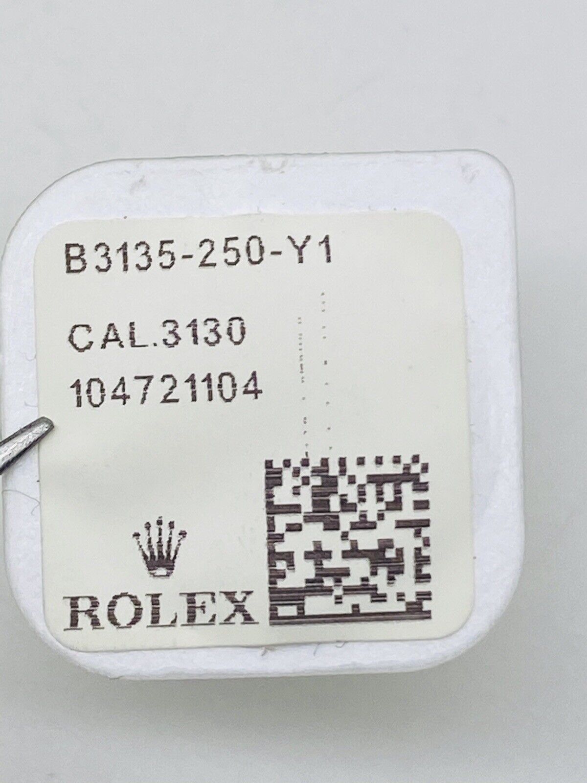 Brand New Rolex Setting Wheel Calibre 3130 3135 Part # 250 Original Packaging