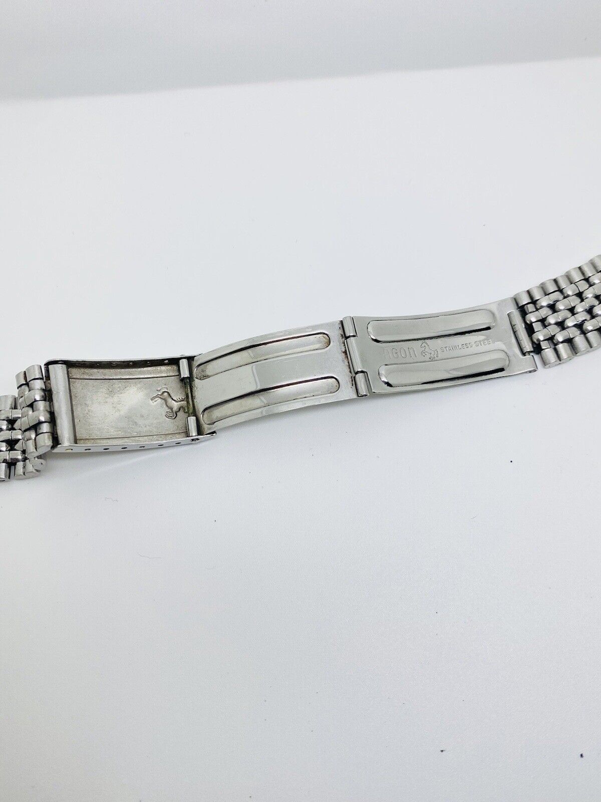 Agon Stainless Steel Original Bracelet With Both 18mm End Links.