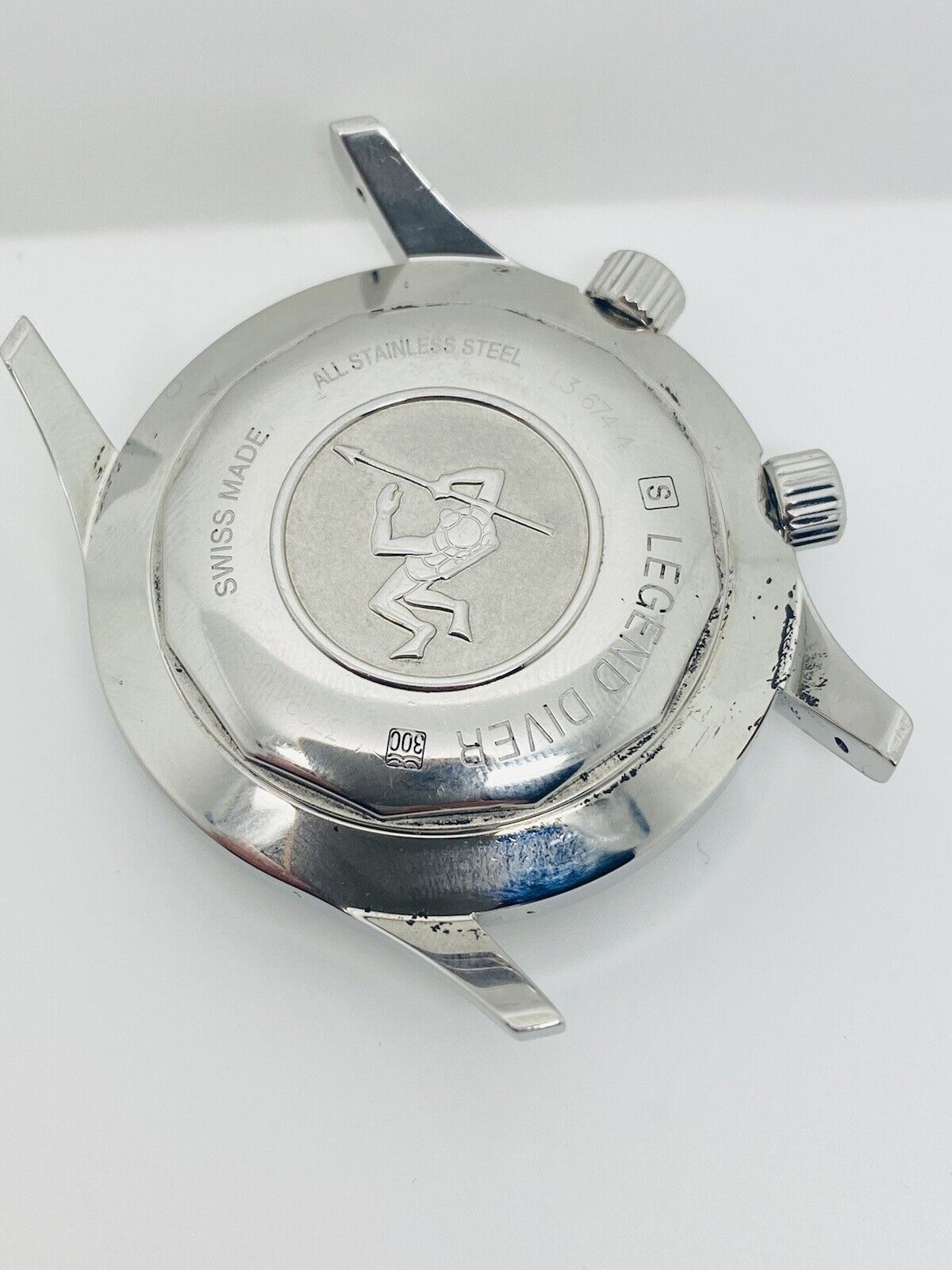 Longines Legend Diver 42mm SS Complete Case With Crowns L3.674.4