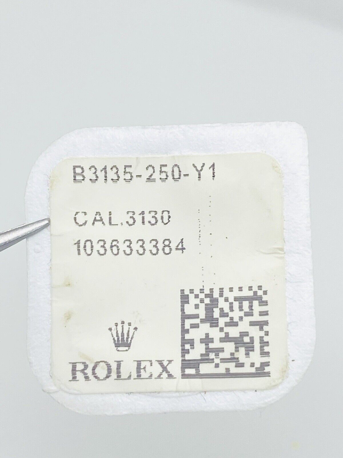 Brand New Rolex Setting Wheel Caliber 3130 3135 Part # 250 Original Packaging