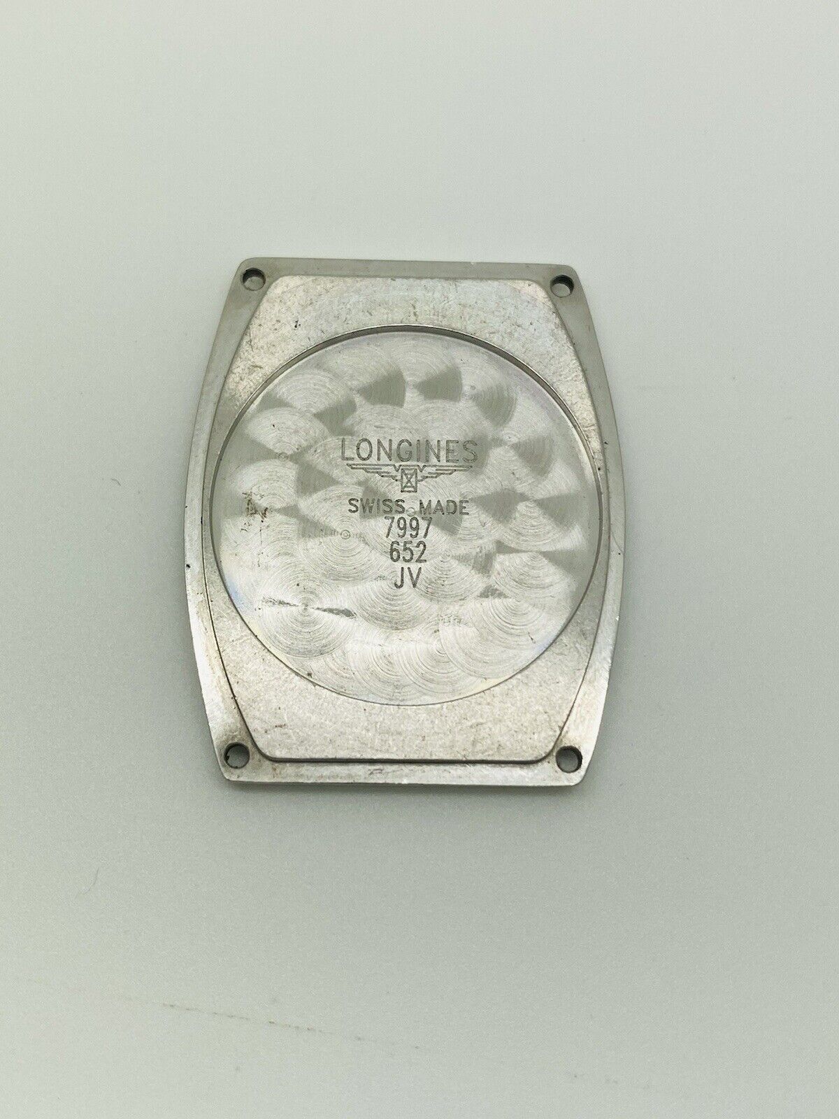 Longines Evidenza Original Stainless Steel Case back L2.156.0 32.85mm X 26.80mm