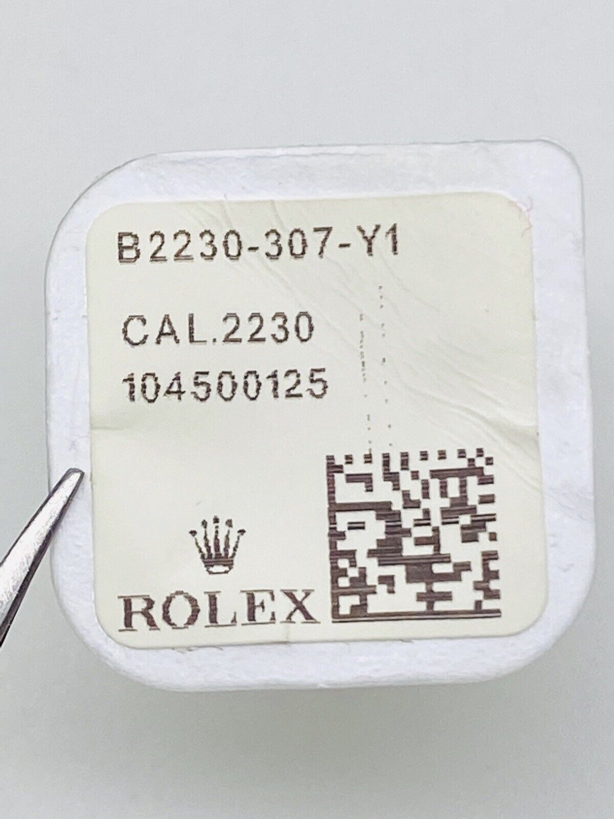 Brand New Rolex Barrel Arbor Calibre 2230, 2235 Part # 307 Authentic