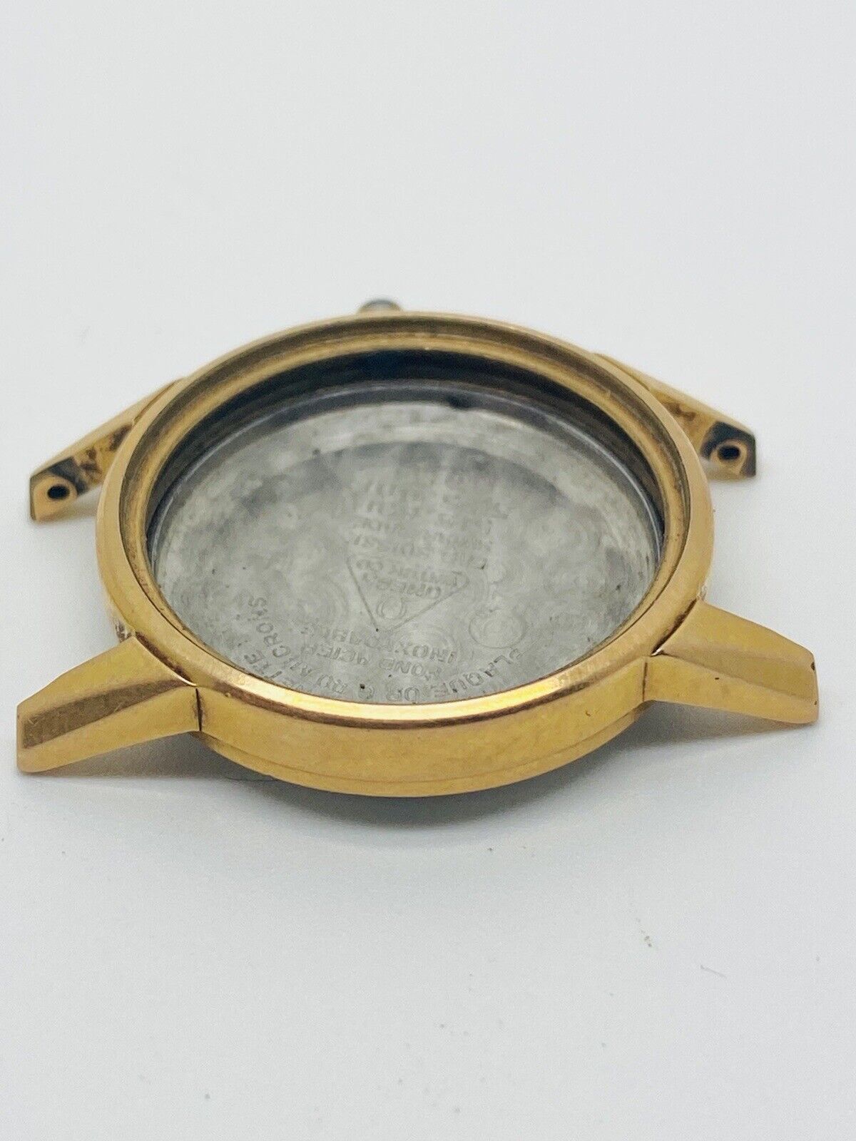 Vintage Omega Seamaster Ladies Gold Plated 22mm Case 515.001, 535.001 No Glass