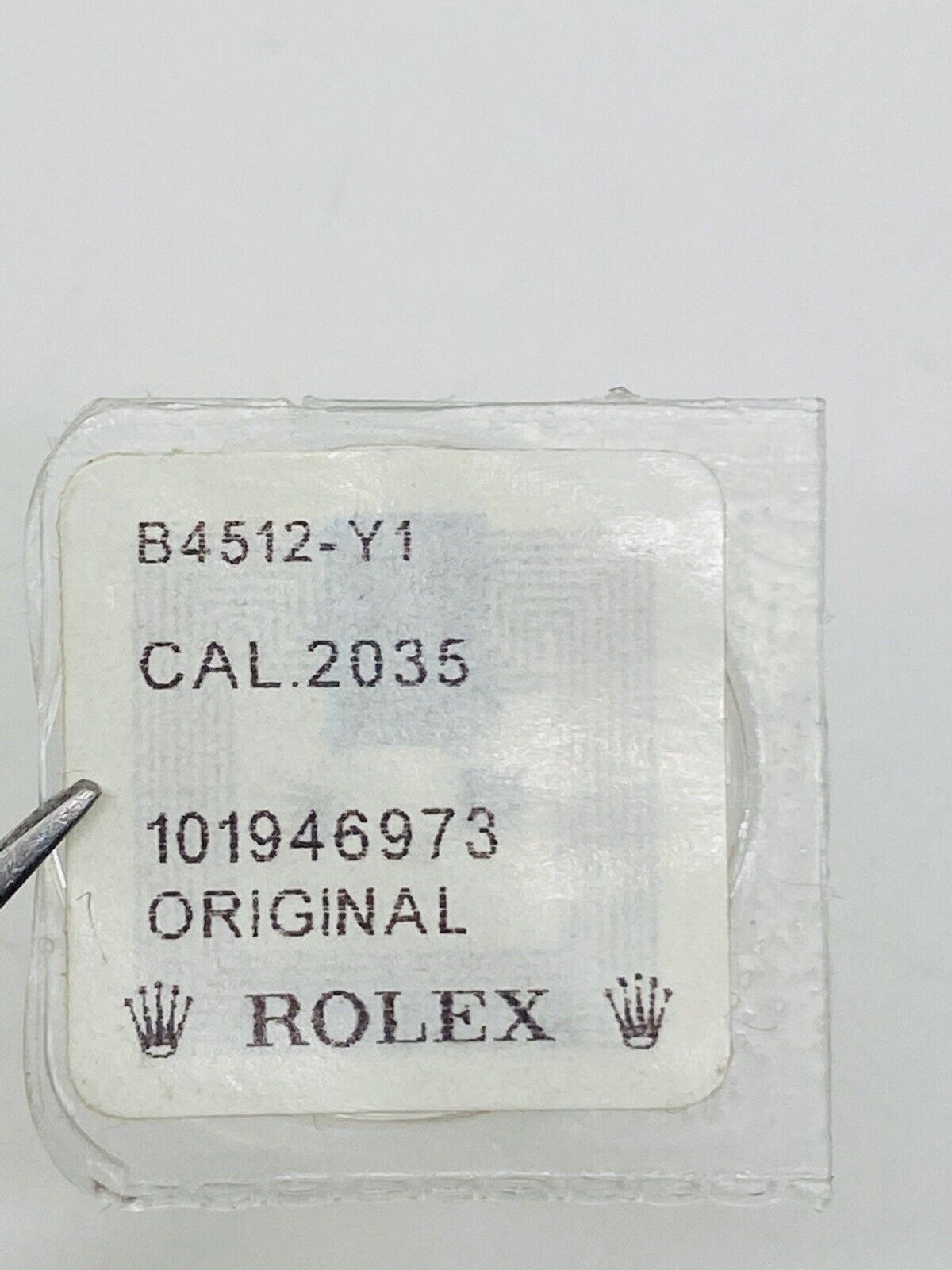 Brand New Rolex Cannon Pinion Calibre 2035 Part # 4512 Original Packaging