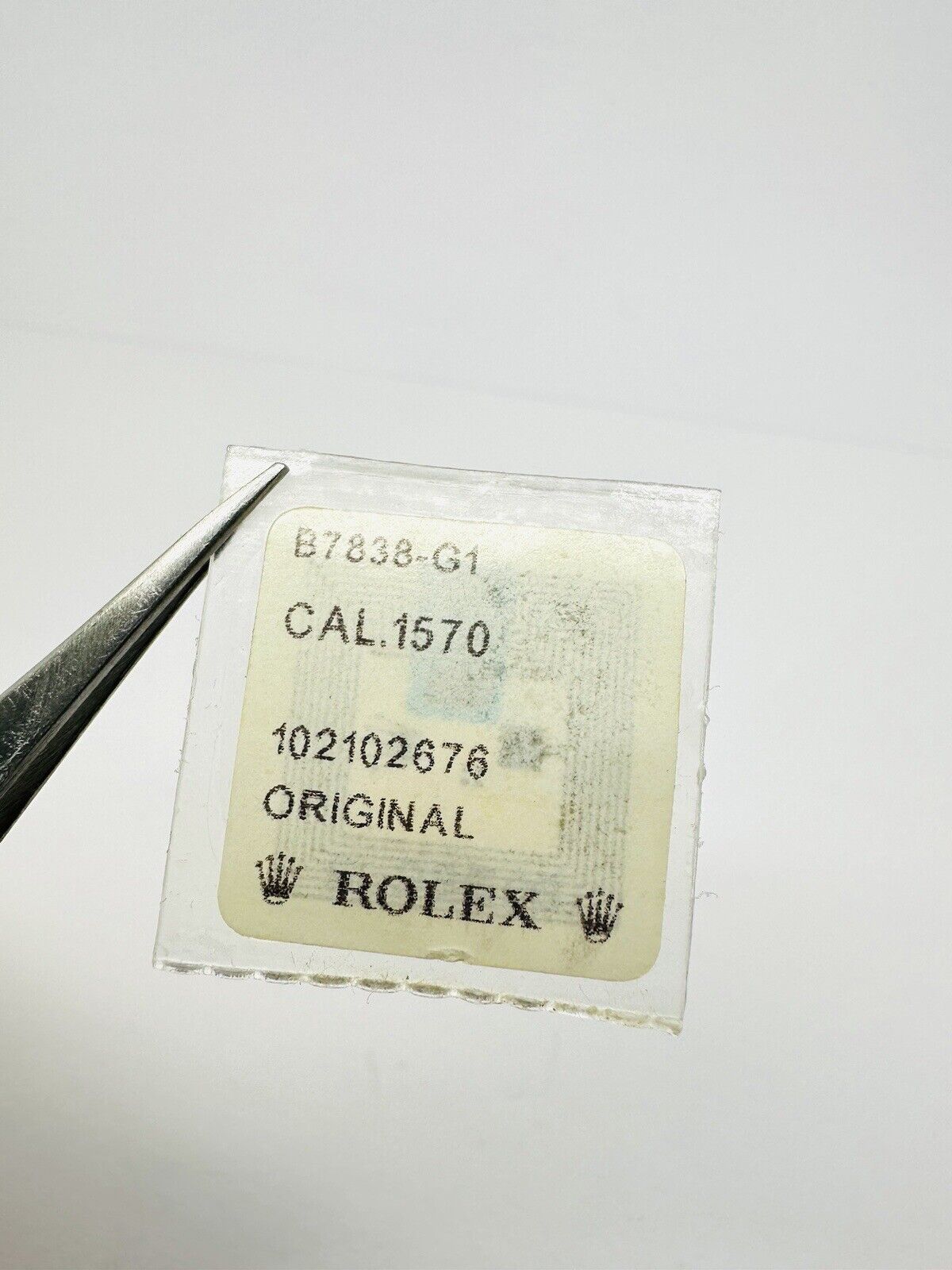 Brand New Rolex Center Second Pinion Calibre 1530 , 1570 Part # 7838 Original