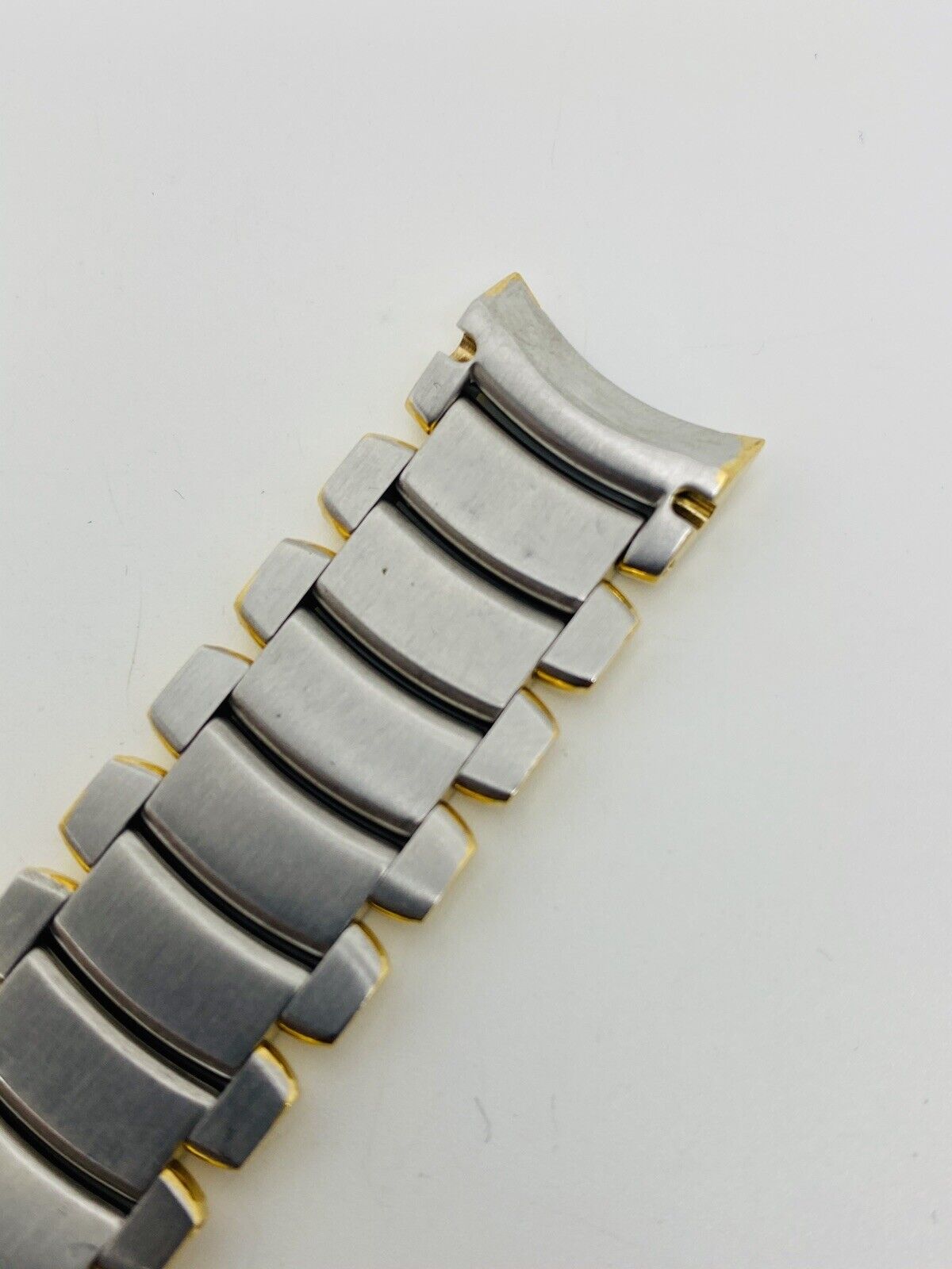 Brand New Longines Original Two Tone Bracelet With Both End Links 17mm.