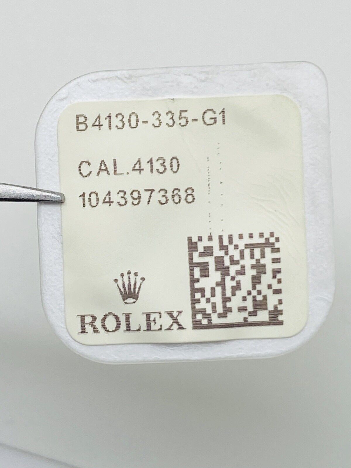Brand New Rolex Daytona Centre Wheel With Cannon Pinion Caliber 4130 Part # 335