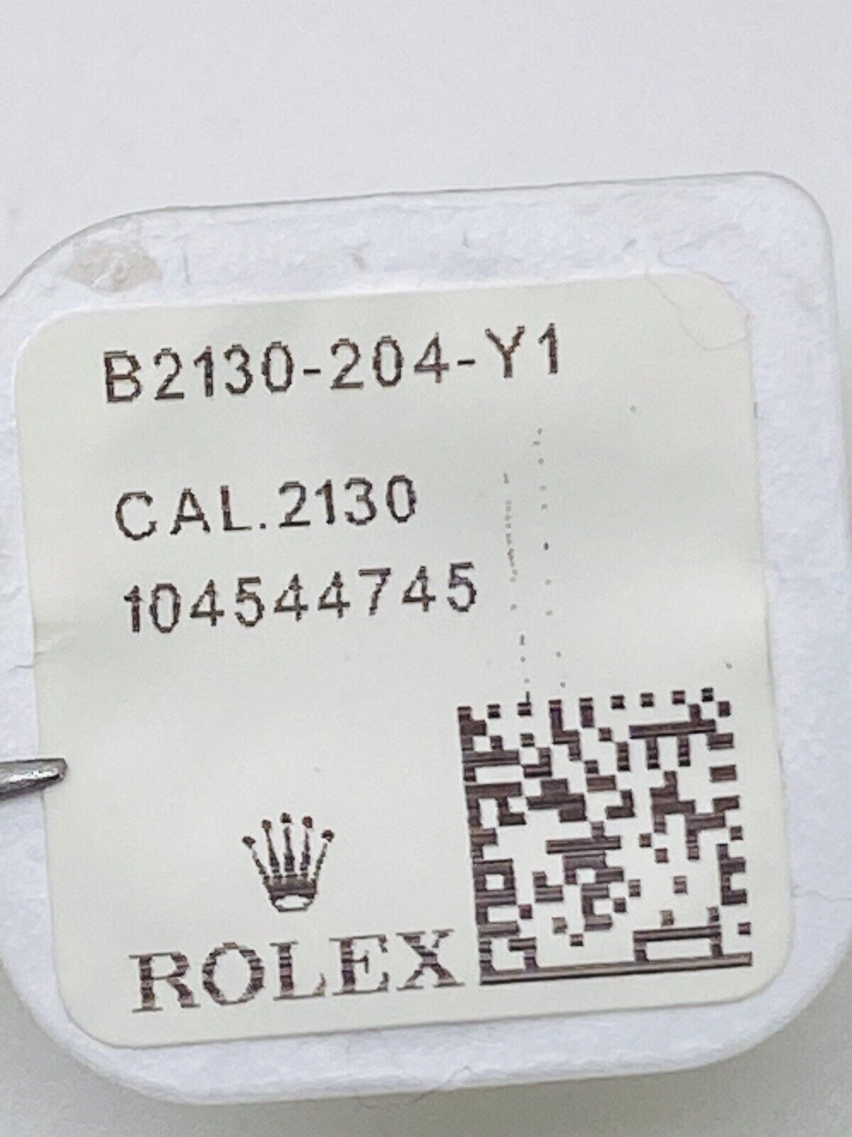 Brand New Rolex Winding Pinion Calibre 2130 Part # 204 ORIGINAL Packaging