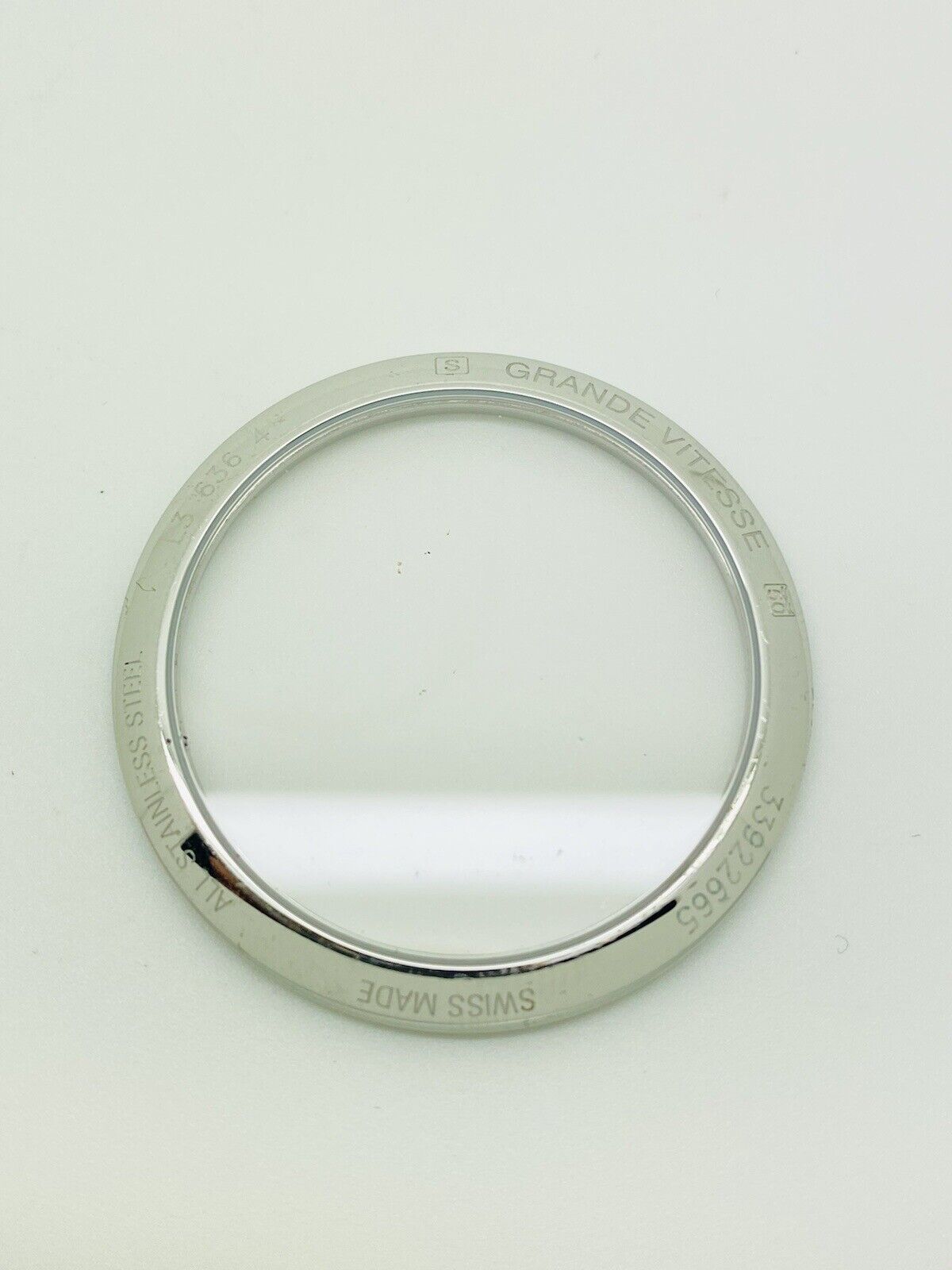 Longines Grande Vitesse L3.636.4 Stainless Steel Original Case Back 37.30mm.
