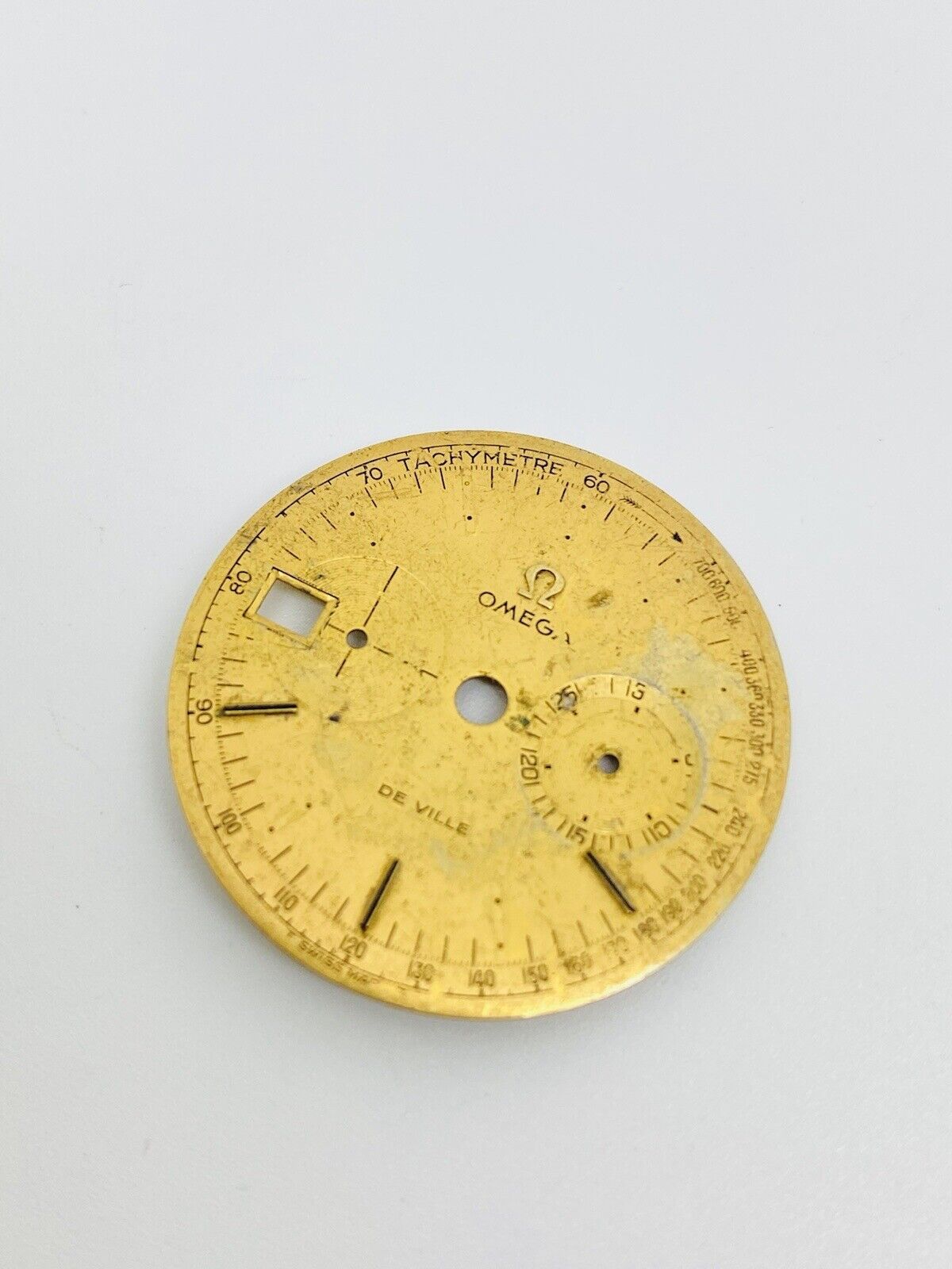 Vintage Omega Deville Chronograph Dial & Movement Cal. 930 For Spares/Repair.
