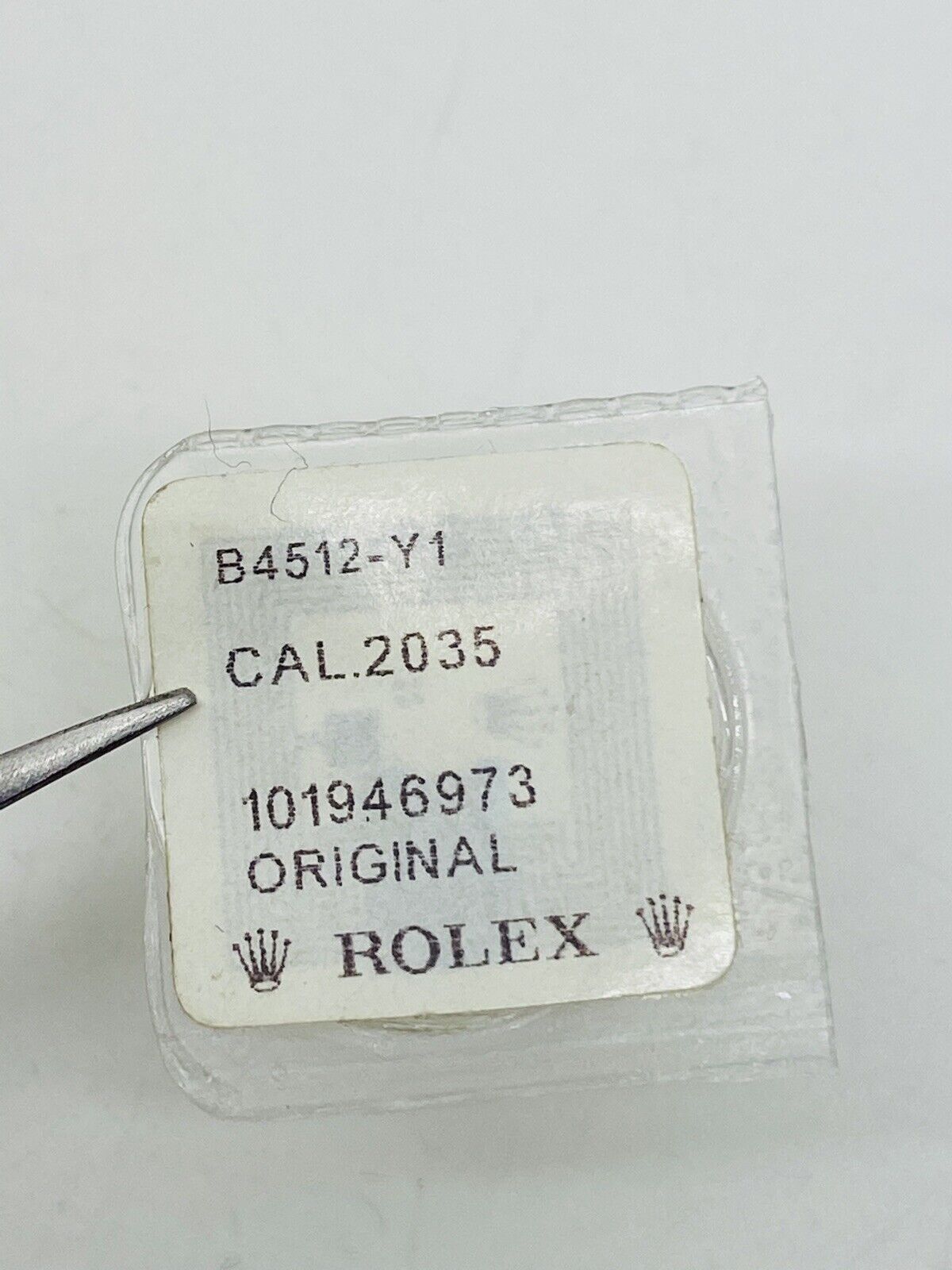 Brand New Rolex Cannon Pinion Calibre 2035 Part # 4512 Original Packaging