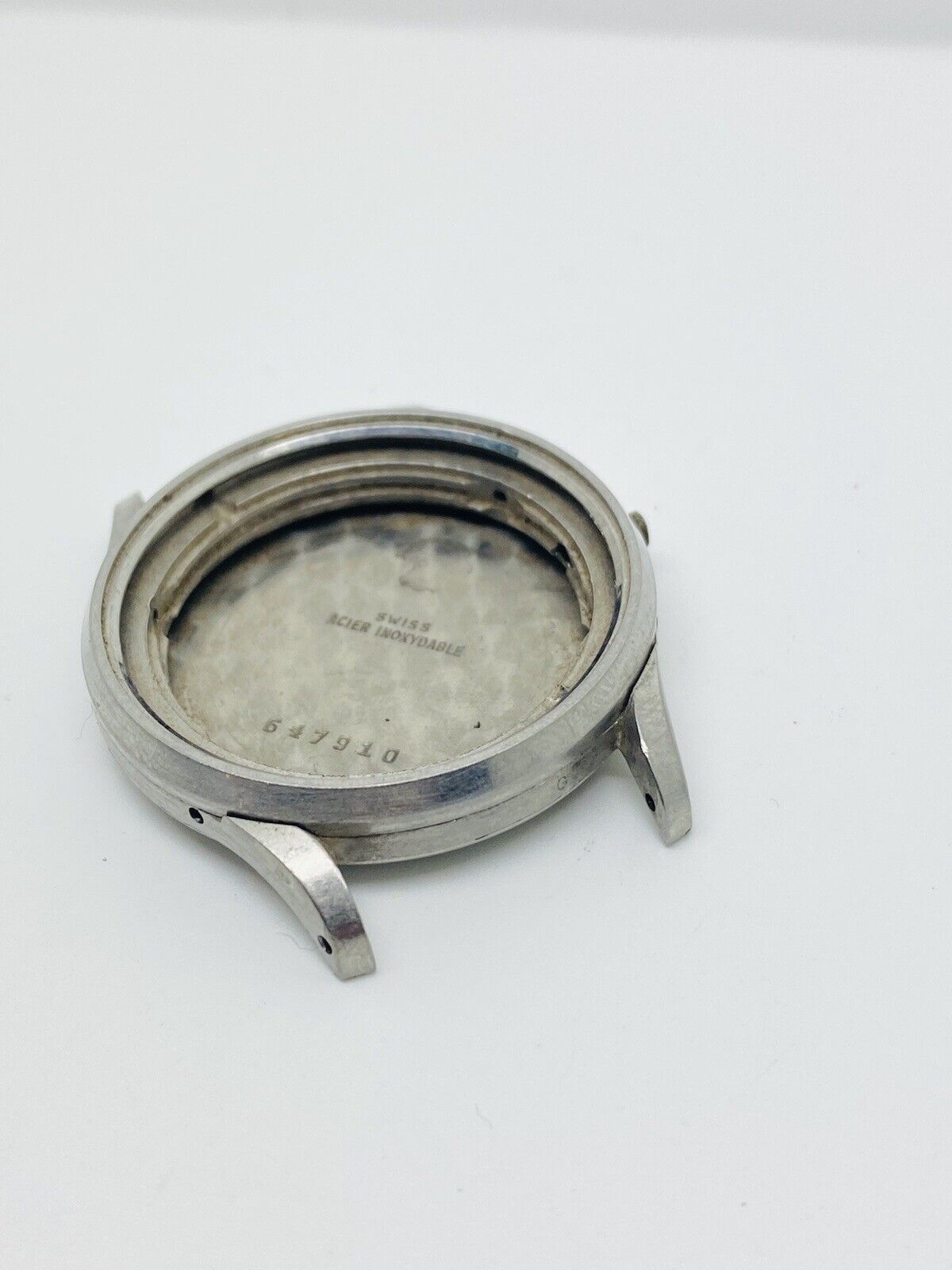Vintage Ulysse Nardin Triple Date Moonphase Stainless Steel Case 35mm No Glass