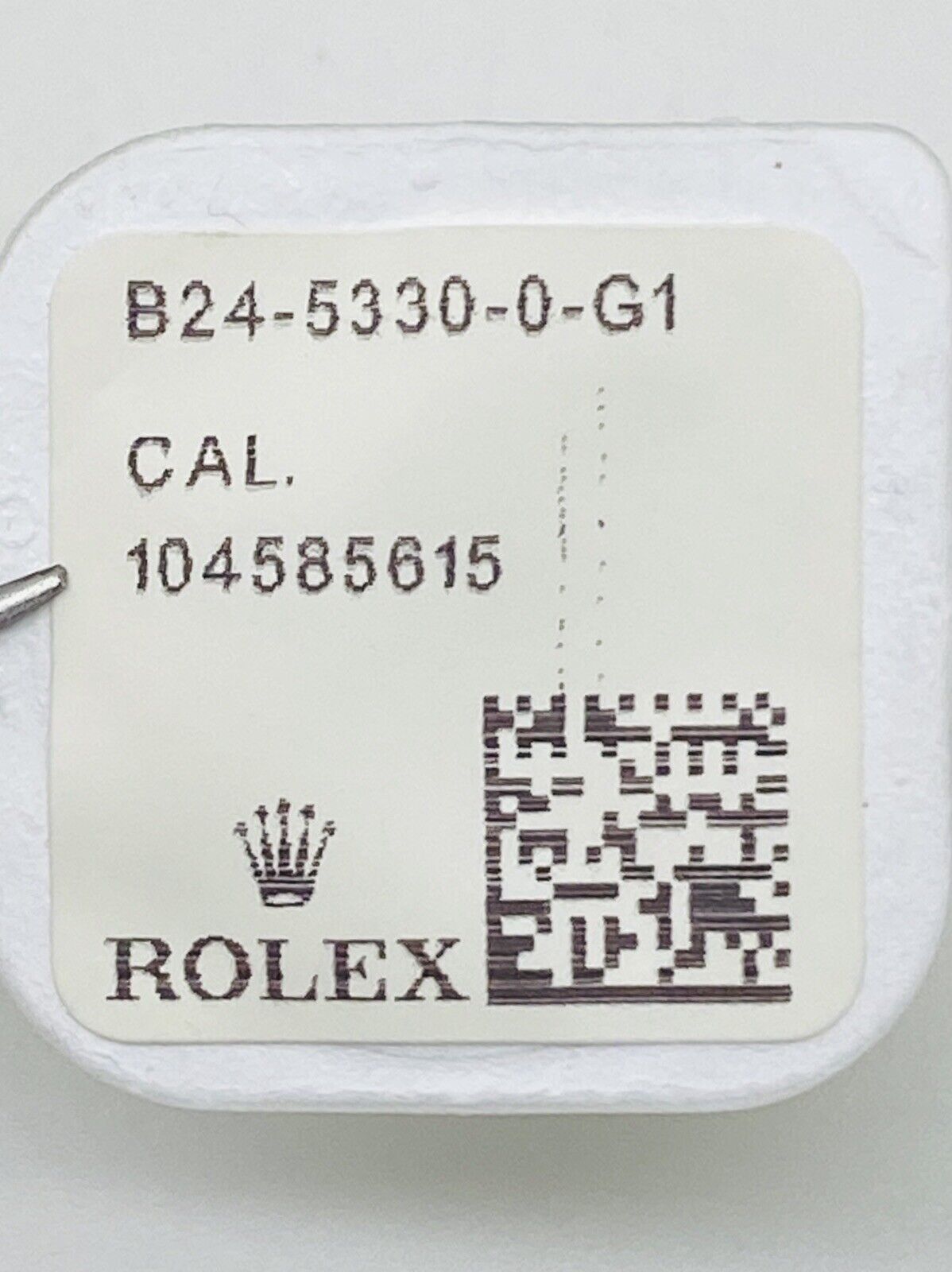 Brand New Rolex Stainless Steel 5.3mm Crown Tube B24-5330-0-G1 Original Sealed