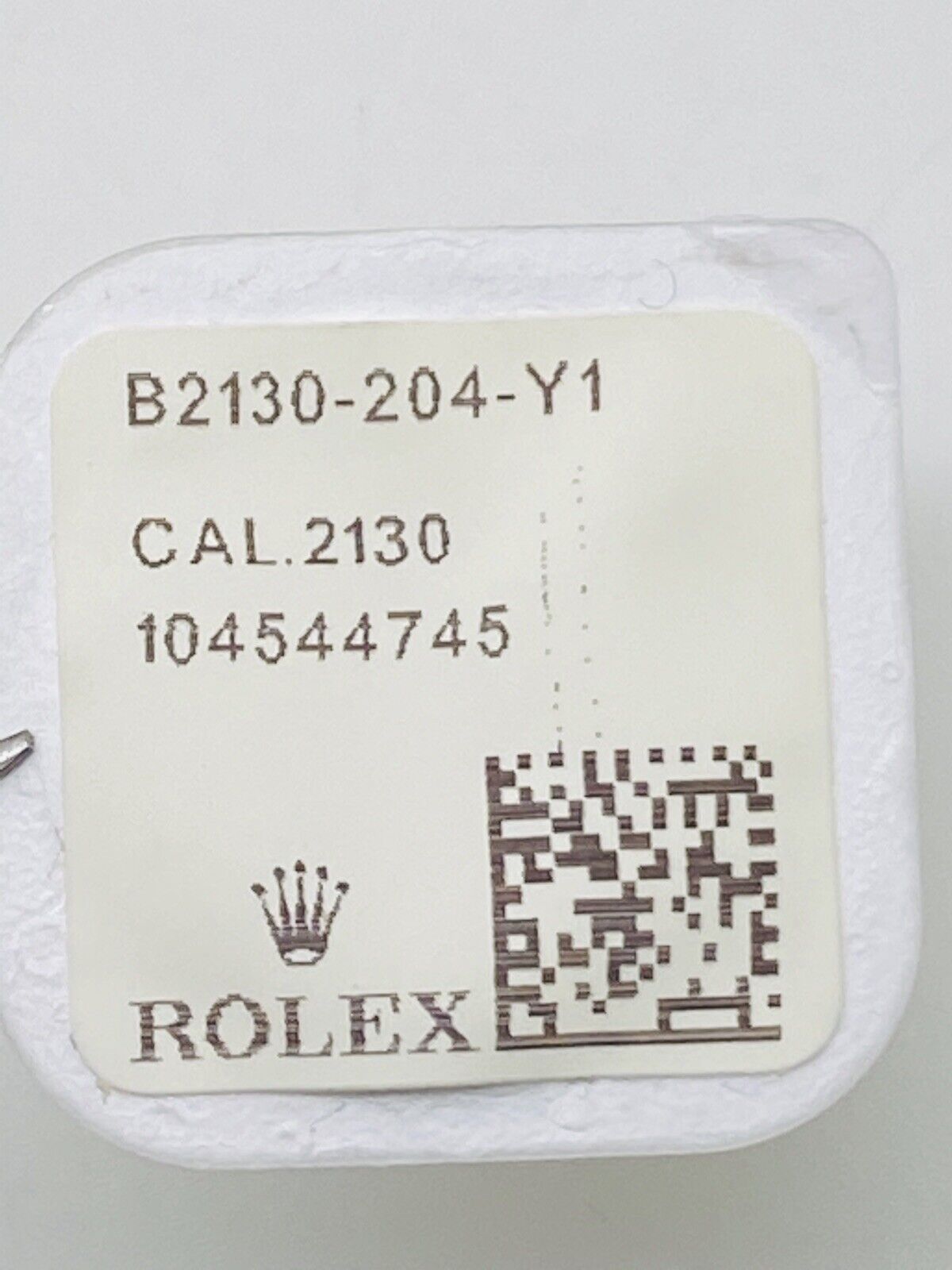 Brand New Rolex Winding Pinion Calibre 2130 Part # 204 ORIGINAL Packaging