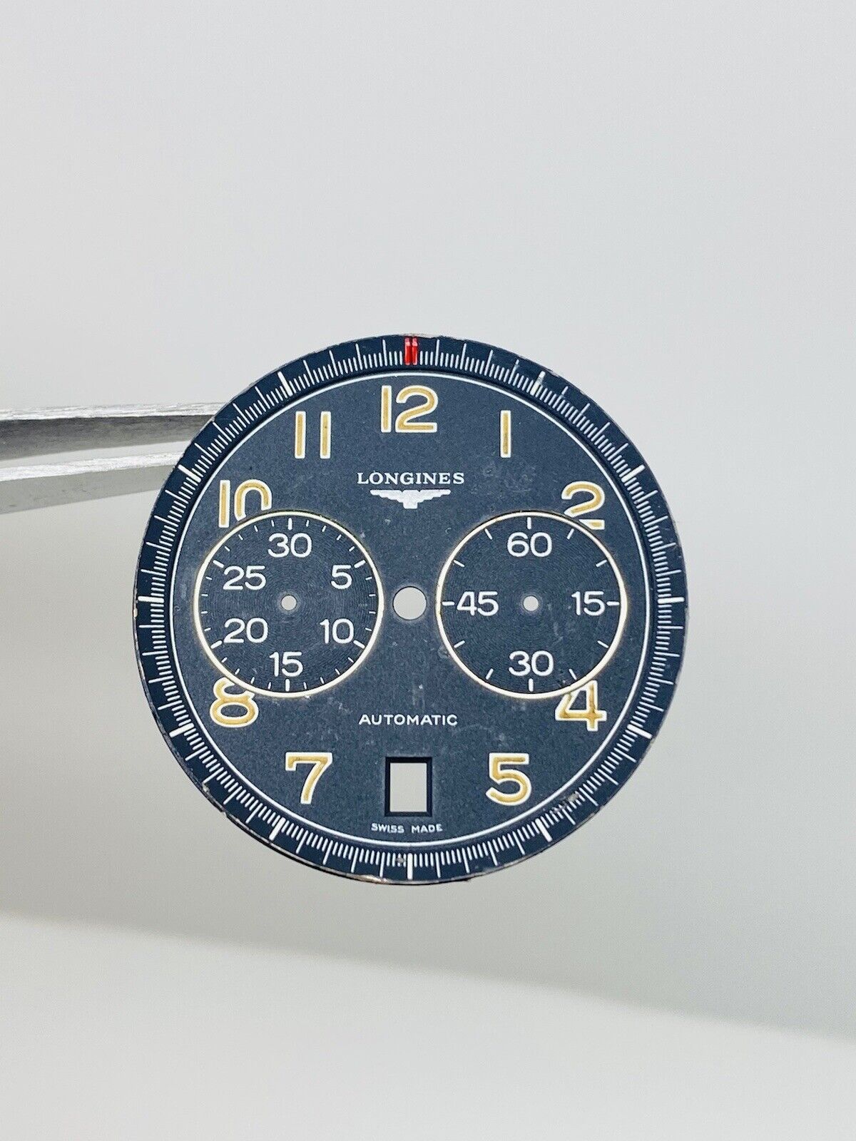 Longines Chronograph Automatic Men's Black Original Dial