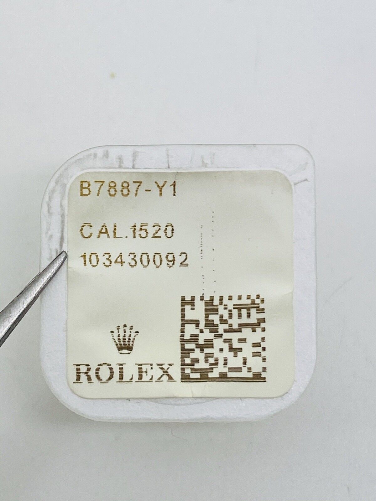 Brand New Rolex Setting Wheel Calibre 1520 1530 Part # 7887 Original Packaging