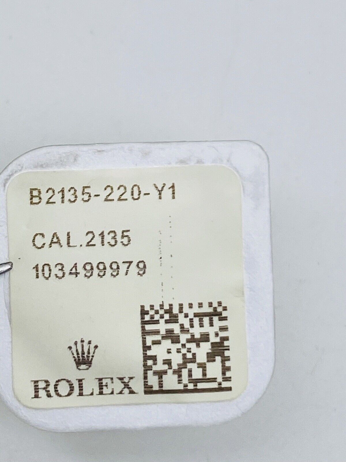 Brand New Rolex Setting Lever Calibre 2135 Part # 220 Original Packaging