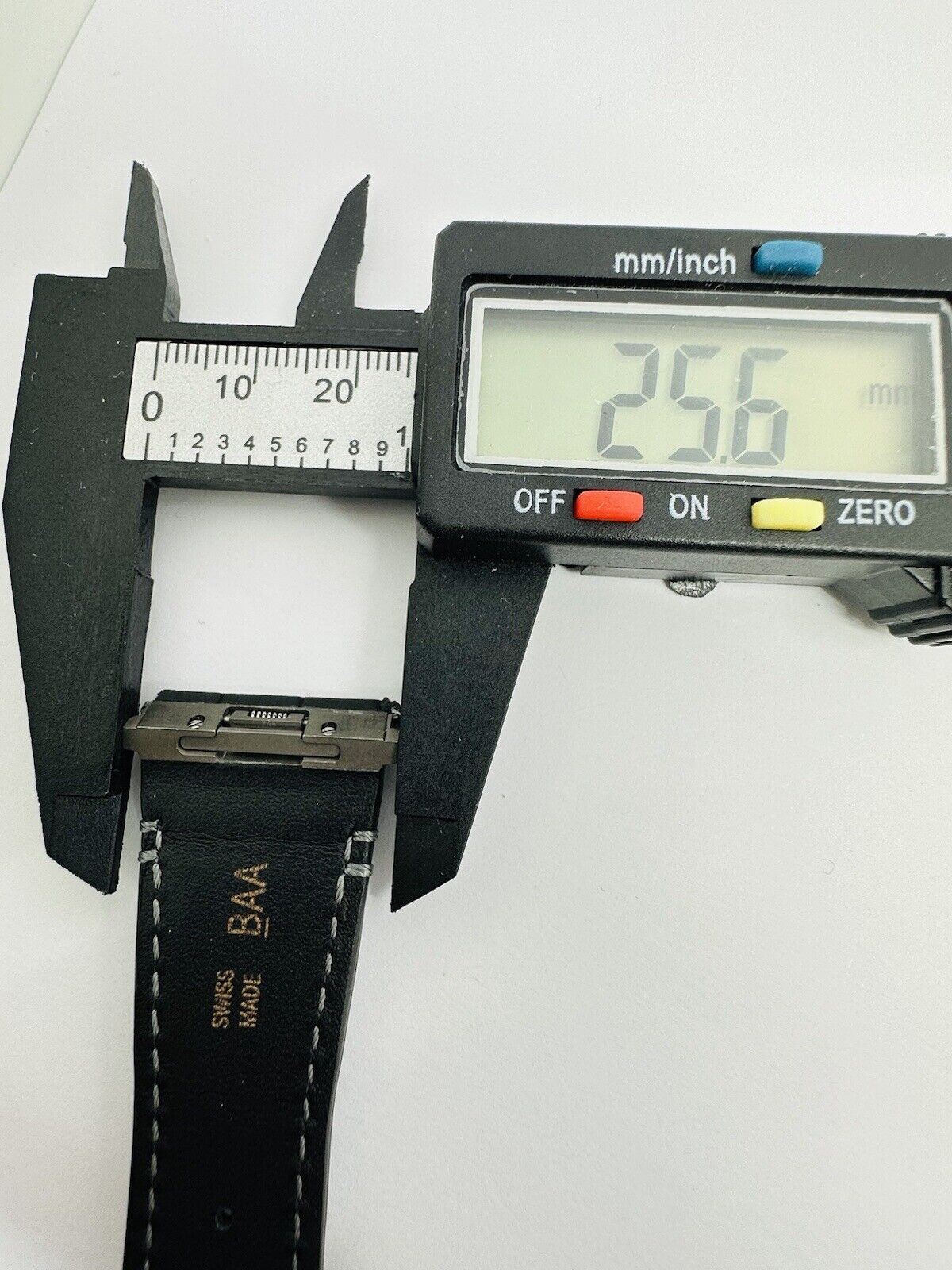 Brand New Cartier Alligator Semimat Grey 23mm Strap For Santos Chronograph 43mm.