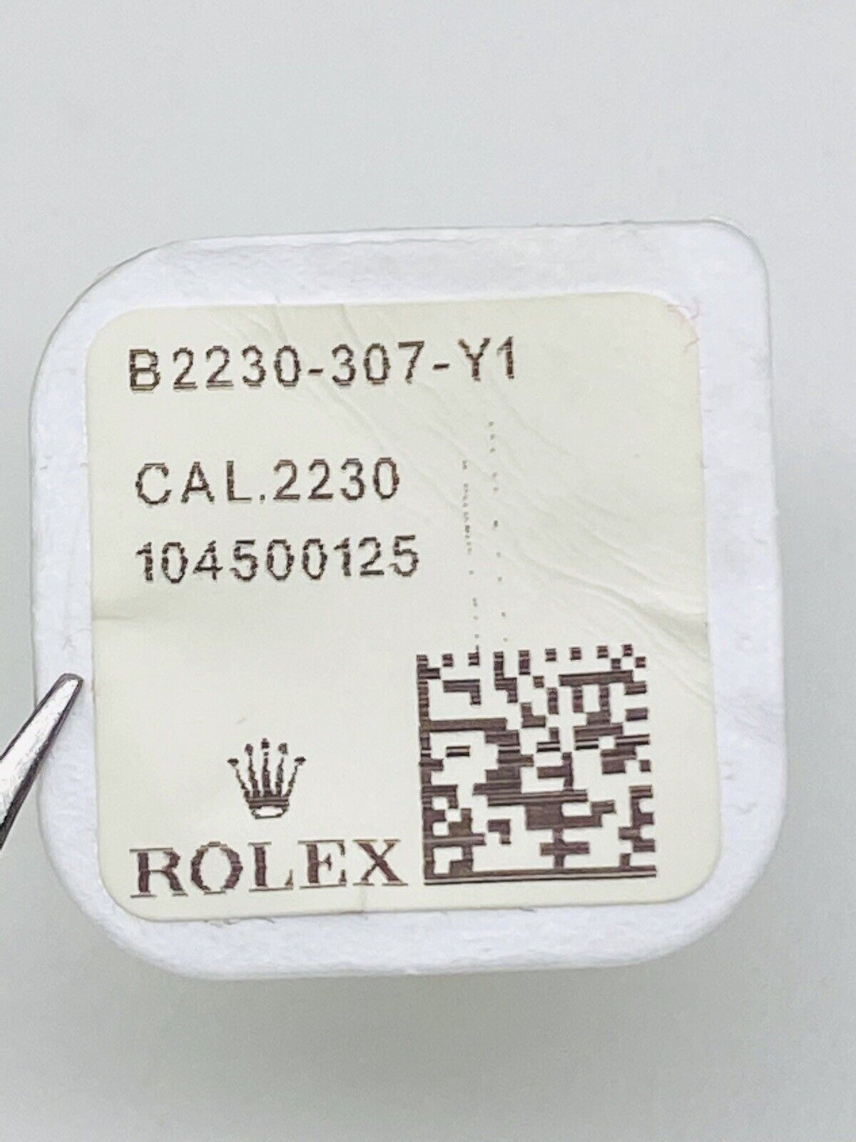 Brand New Rolex Barrel Arbor Calibre 2230, 2235 Part # 307 Authentic