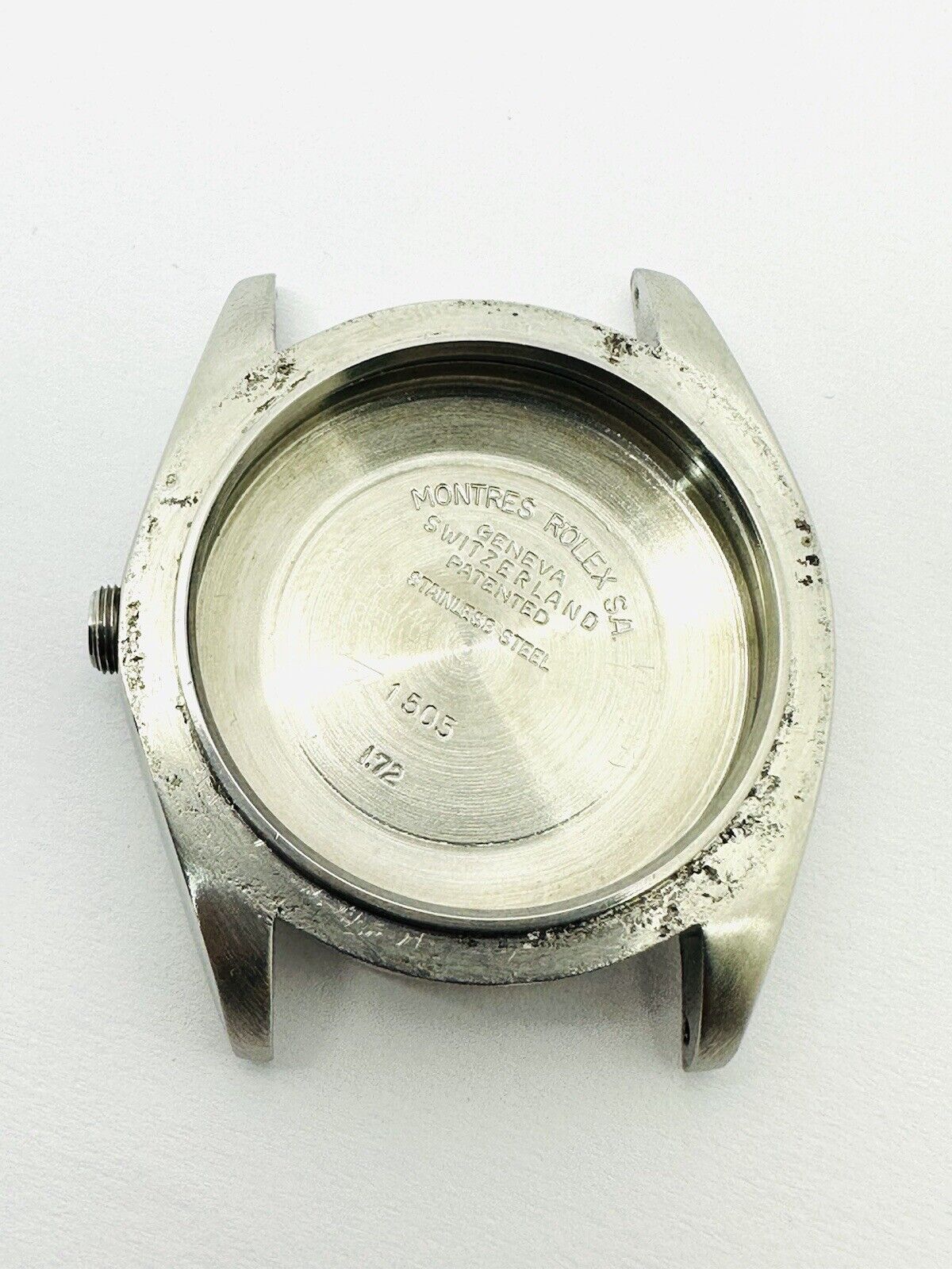 Vintage Rolex Oyster Perpetual Date Stainless Steel 1972 Case Reference 1505.