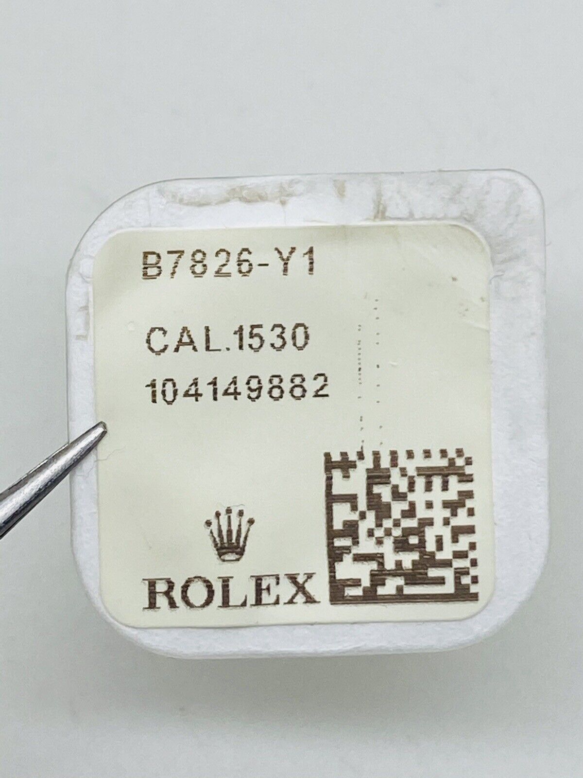 Brand New Rolex Barrel Arbor Calibre 1530, 1570 Part # 7826 Original Packaging