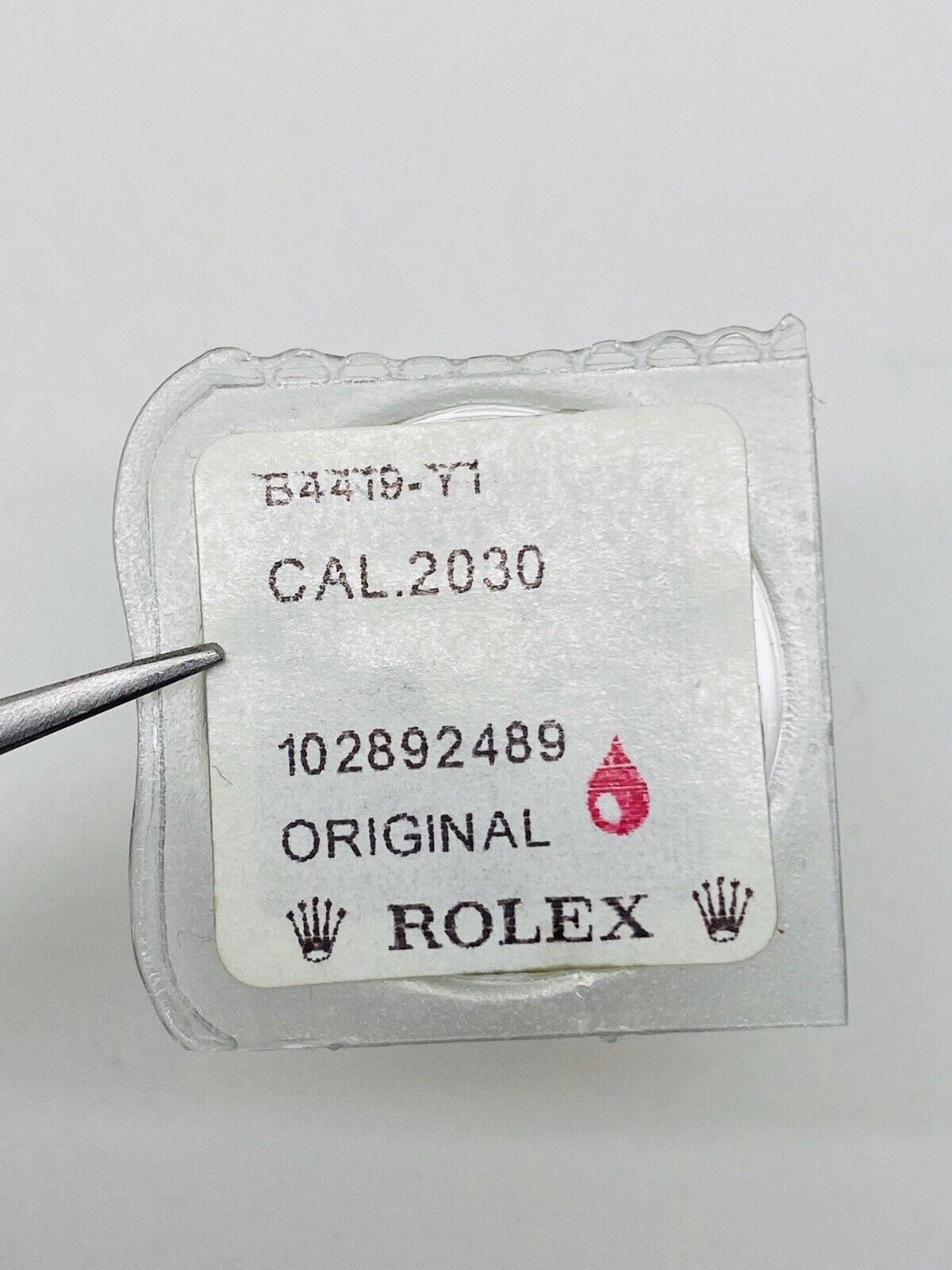 Brand New Rolex Mainspring Calibre 2030 2035 Part # 4419 Original Packaging