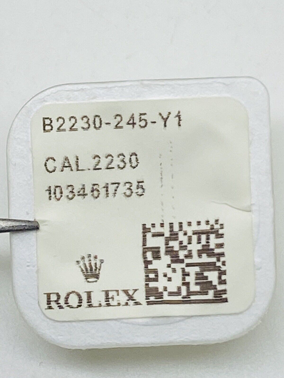 Brand New Rolex Balance Stop Spring Calibre 2230 2235 Part # 245 Original Packag