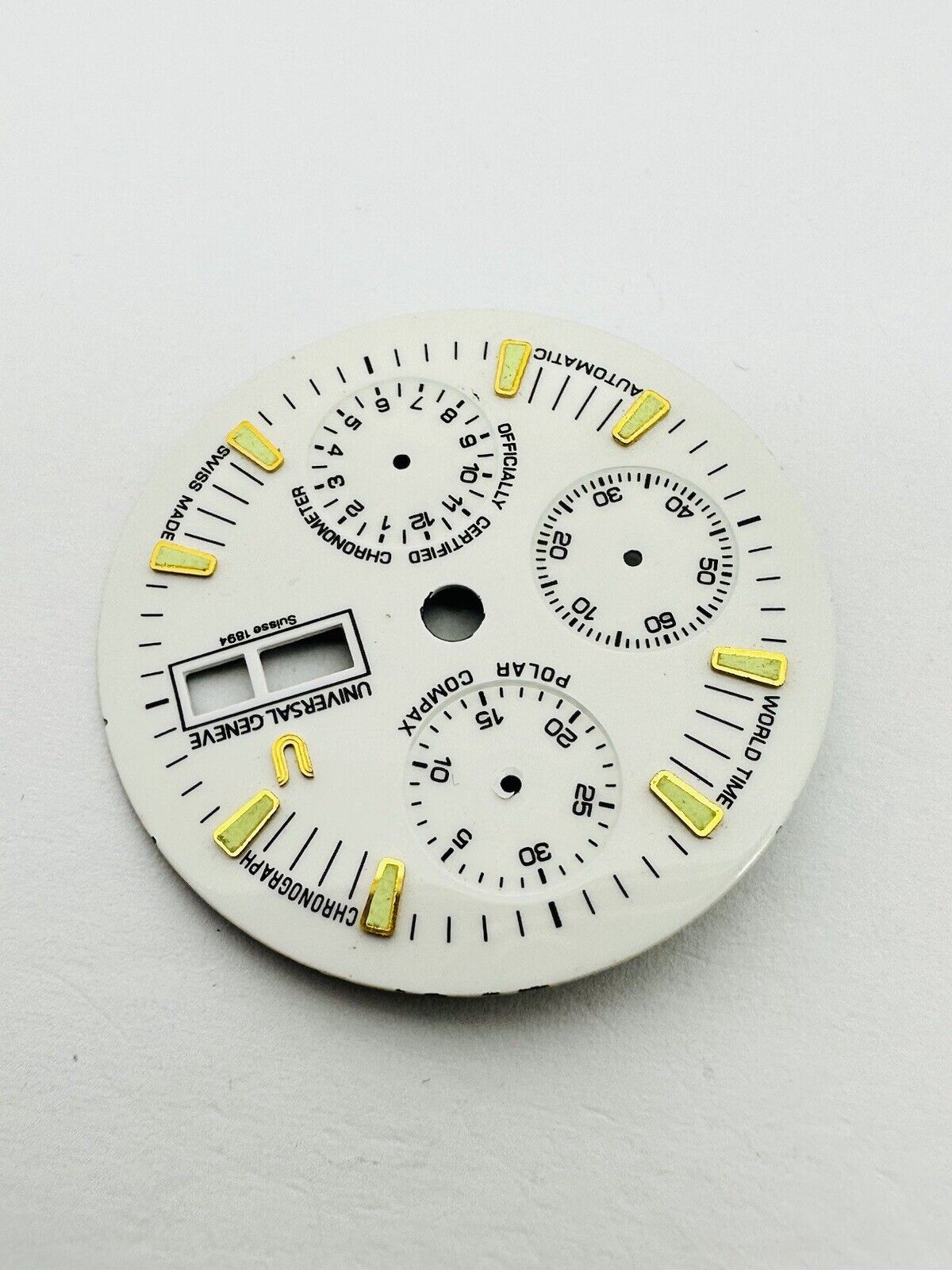 Universal Geneve Polar Compax Automatic Chronometer Original Dial Size 32mm