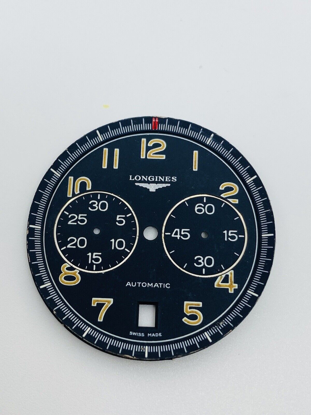 Longines Chronograph Automatic Men's Black Original Dial