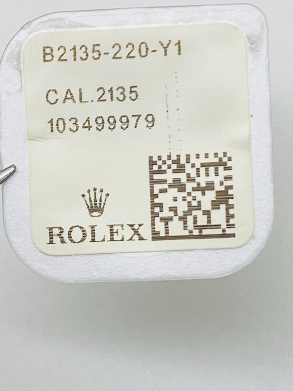 Brand New Rolex Setting Lever Calibre 2135 Part # 220 Original Packaging