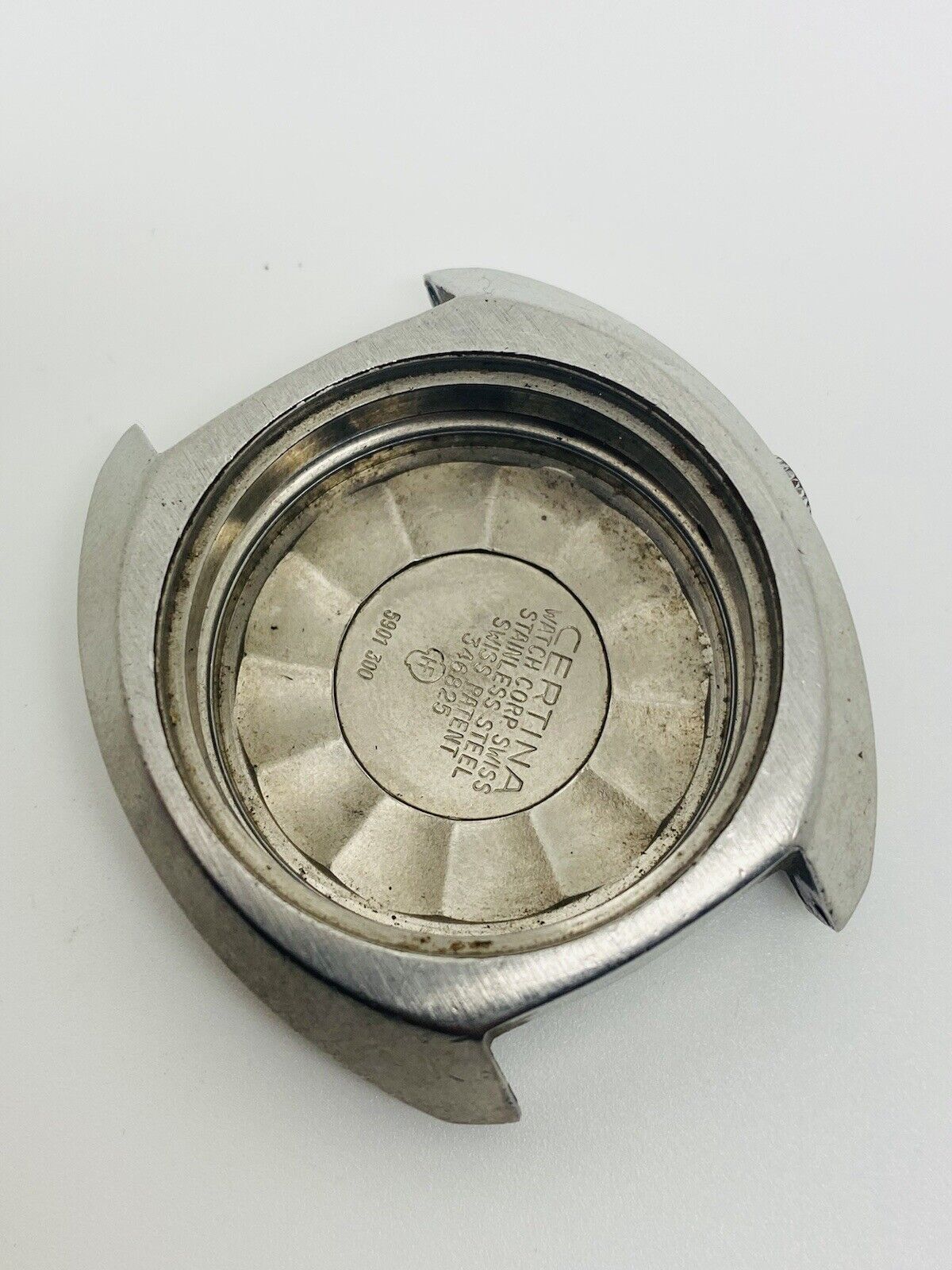 Vintage Certina DS2 Stainless Steel 39mm Case 5901 300 Without Glass.
