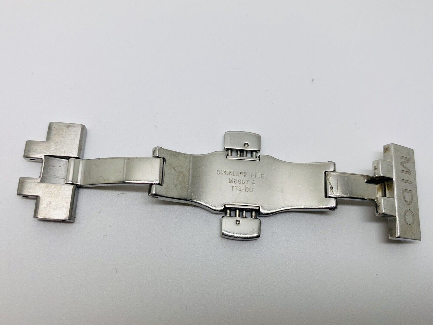 Mido Original Stainless Steel Deployment Clasp Buckle M8607 A 20mm