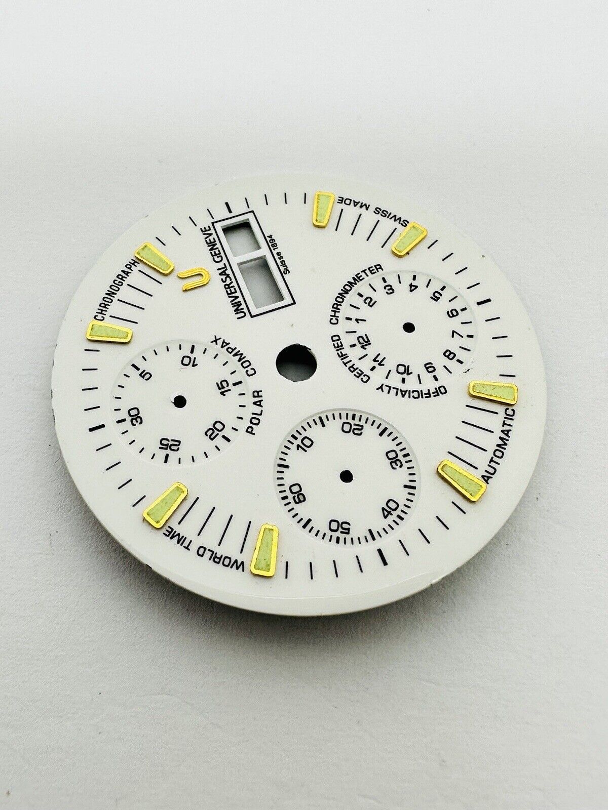 Universal Geneve Polar Compax Automatic Chronometer Original Dial Size 32mm
