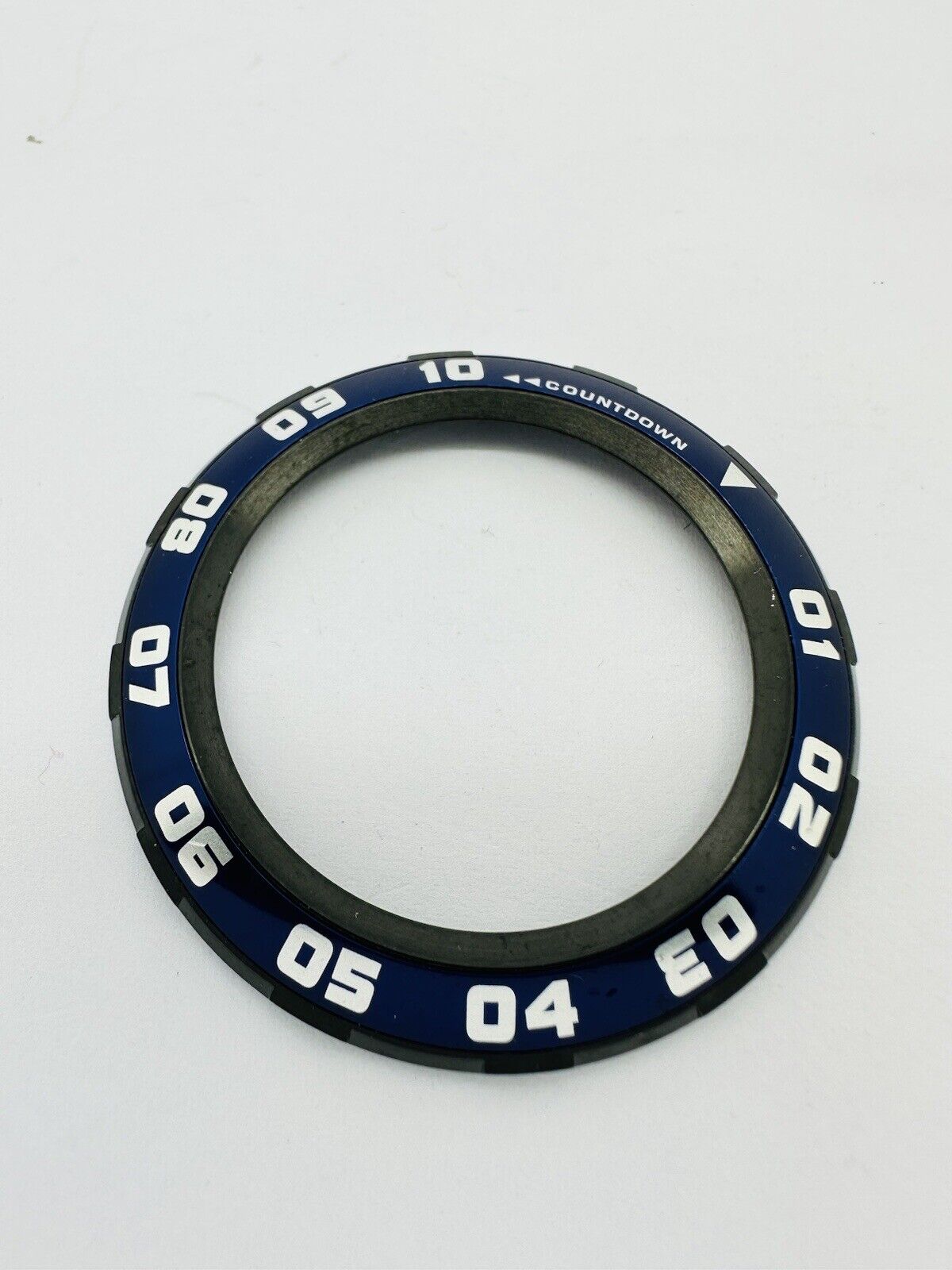 Tissot T-Touch Blue Original 45mm Bezel.