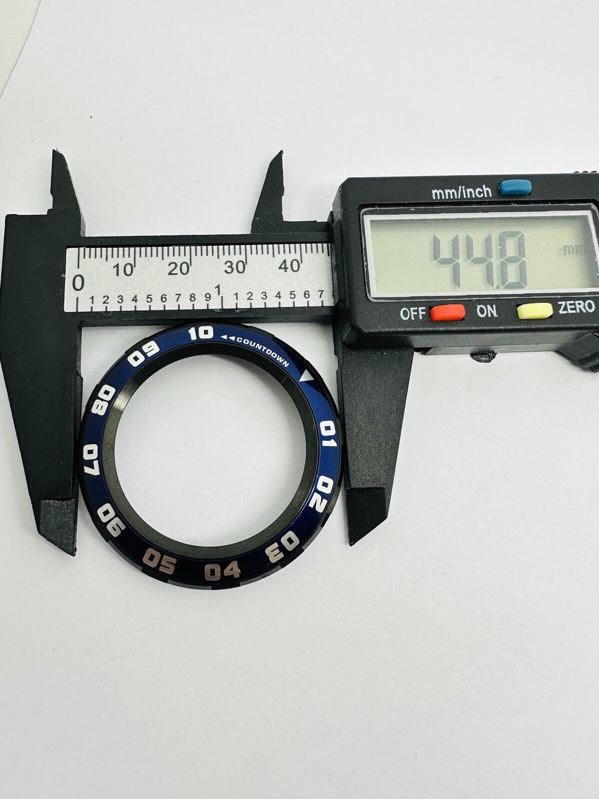 Tissot T-Touch Blue Original 45mm Bezel.